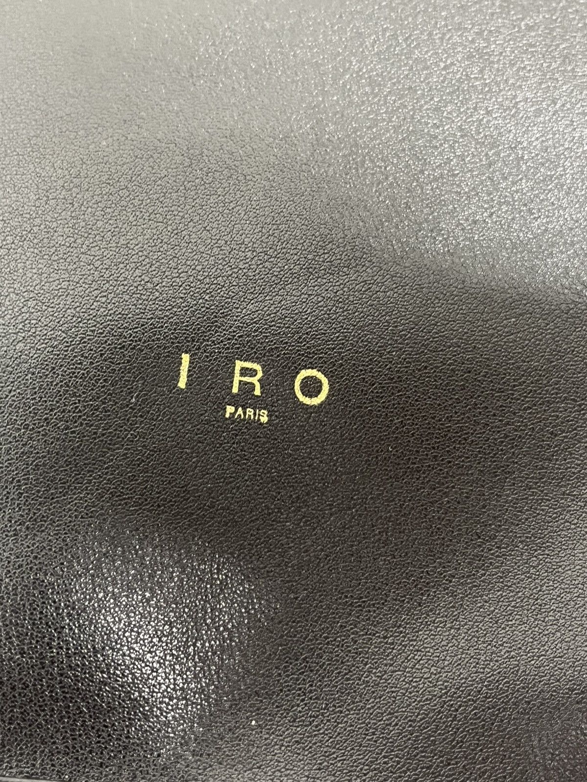 Iro IRO Paris Minimalist Leather Bucket Bag Black Shoulder Size ONE SIZE - 2 Thumbnail