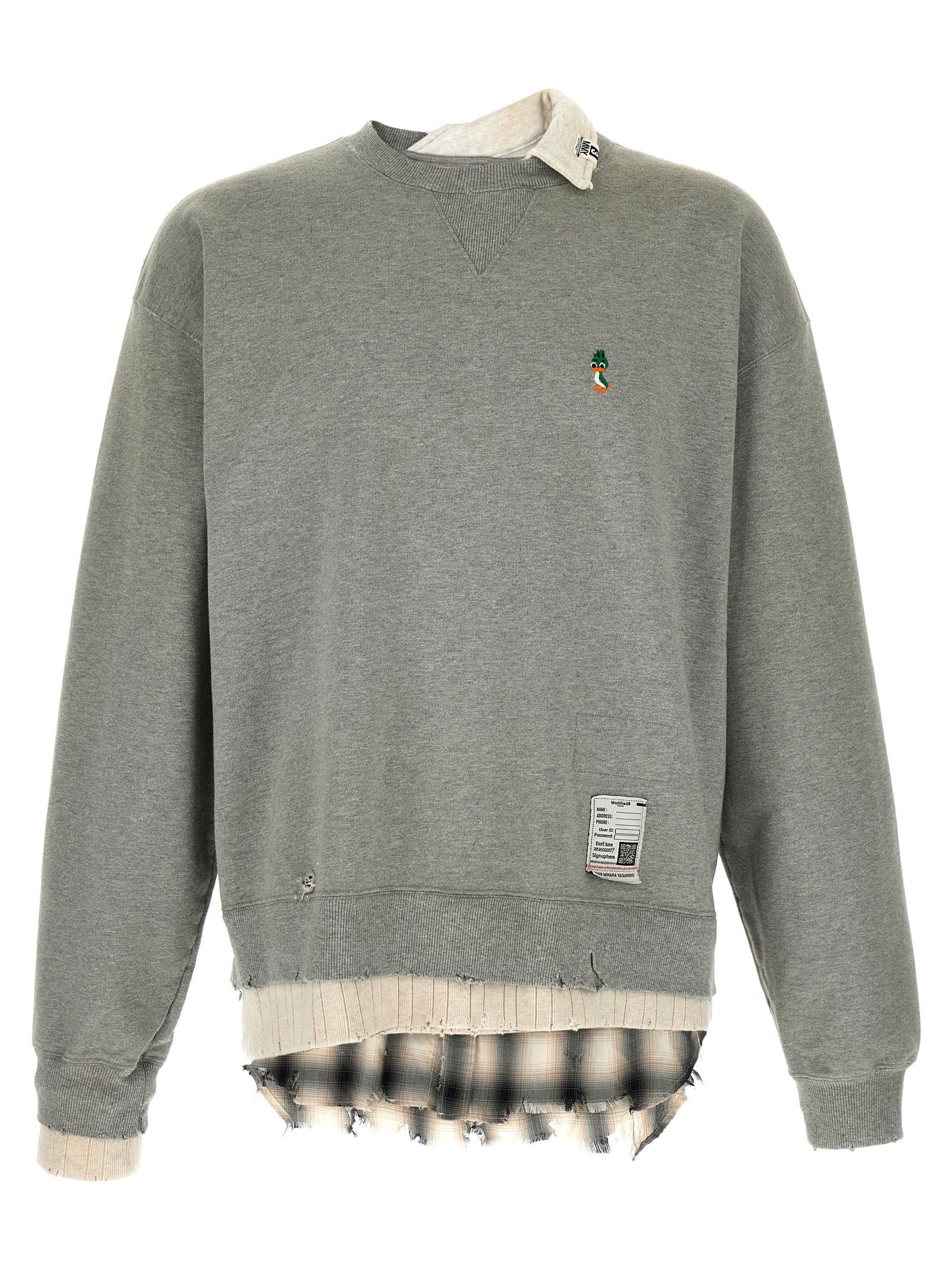 Maison MIHARA YASUHIRO Three layer sweatshirt Size US M / EU 48-50 / 2 - 1 Thumbnail