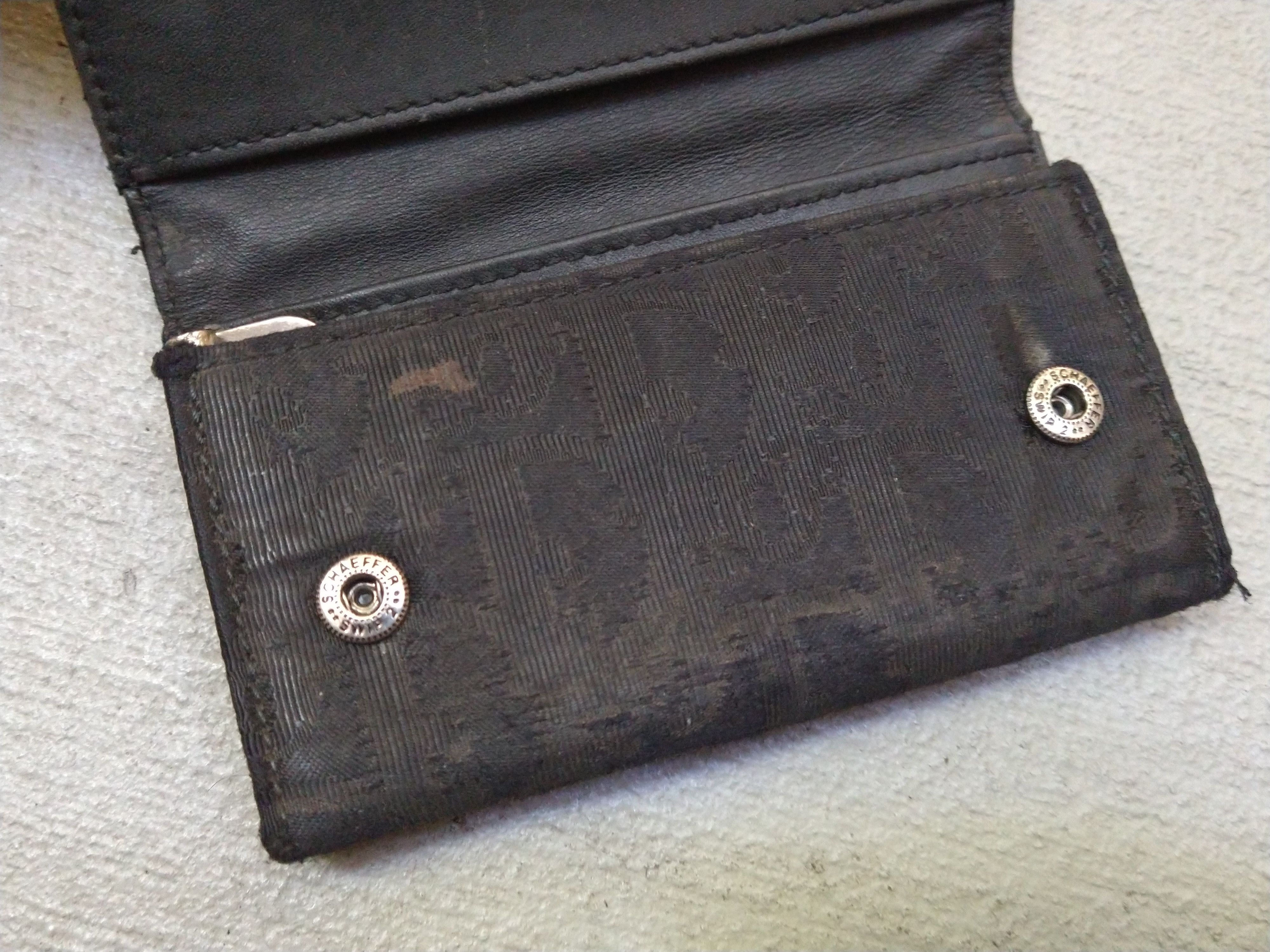 Christian Dior Monsieur Christian Dior Wallet Black Canvas Nylon Leather Monogram Size ONE SIZE - 14 Thumbnail
