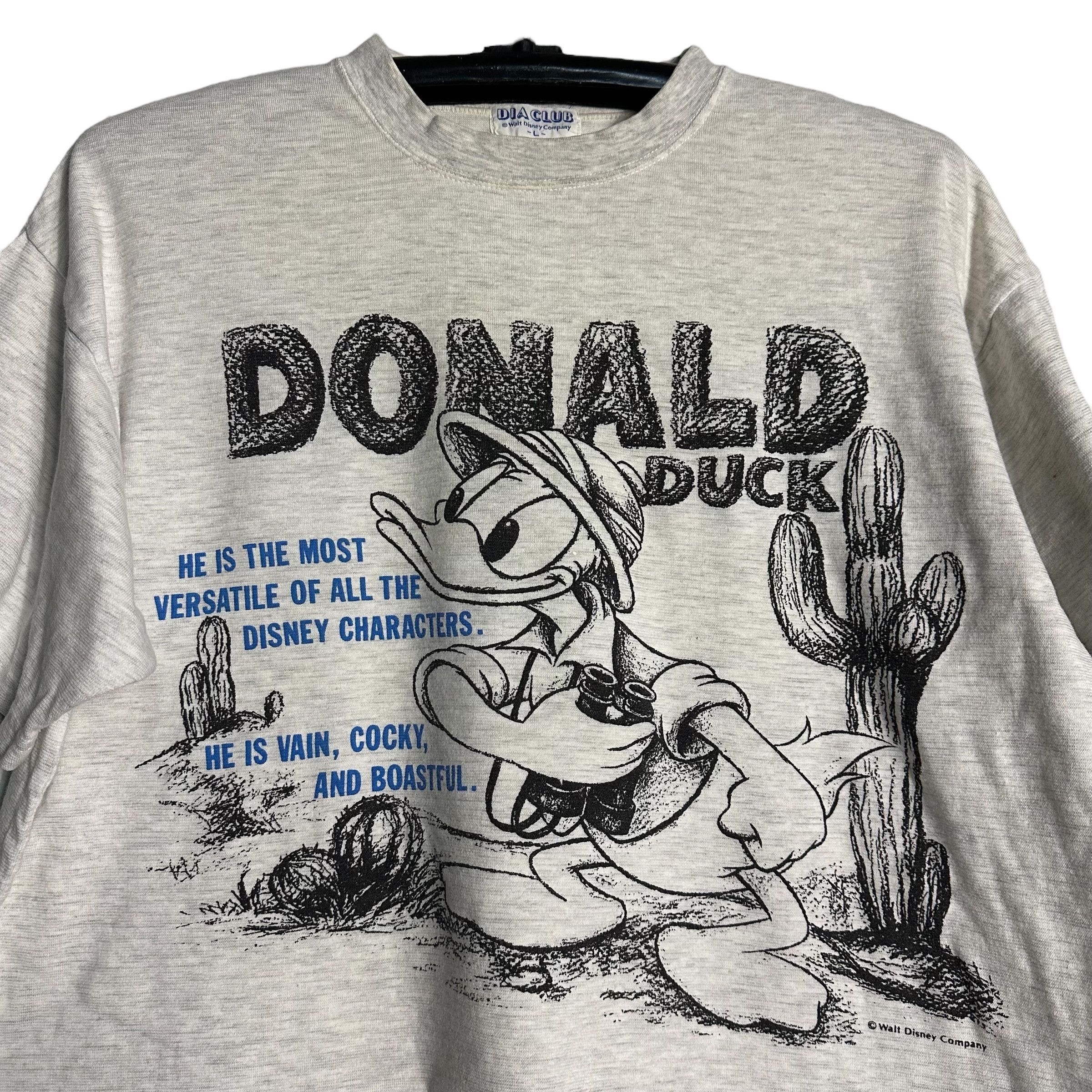 Disney 🔥RARE🔥Vintage Donald Duck Walt Disney T-shirt Size US L / EU 52-54 / 3 - 2 Thumbnail