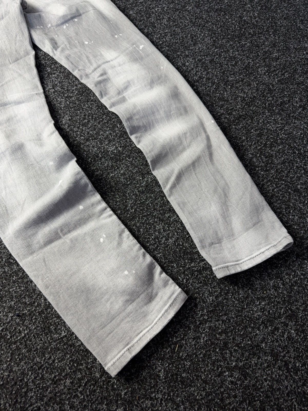 Dsquared2 Luxury Distressed Dirty Dsquared2 Retro 00s Denim Jeans Size US 31 - 15 Thumbnail
