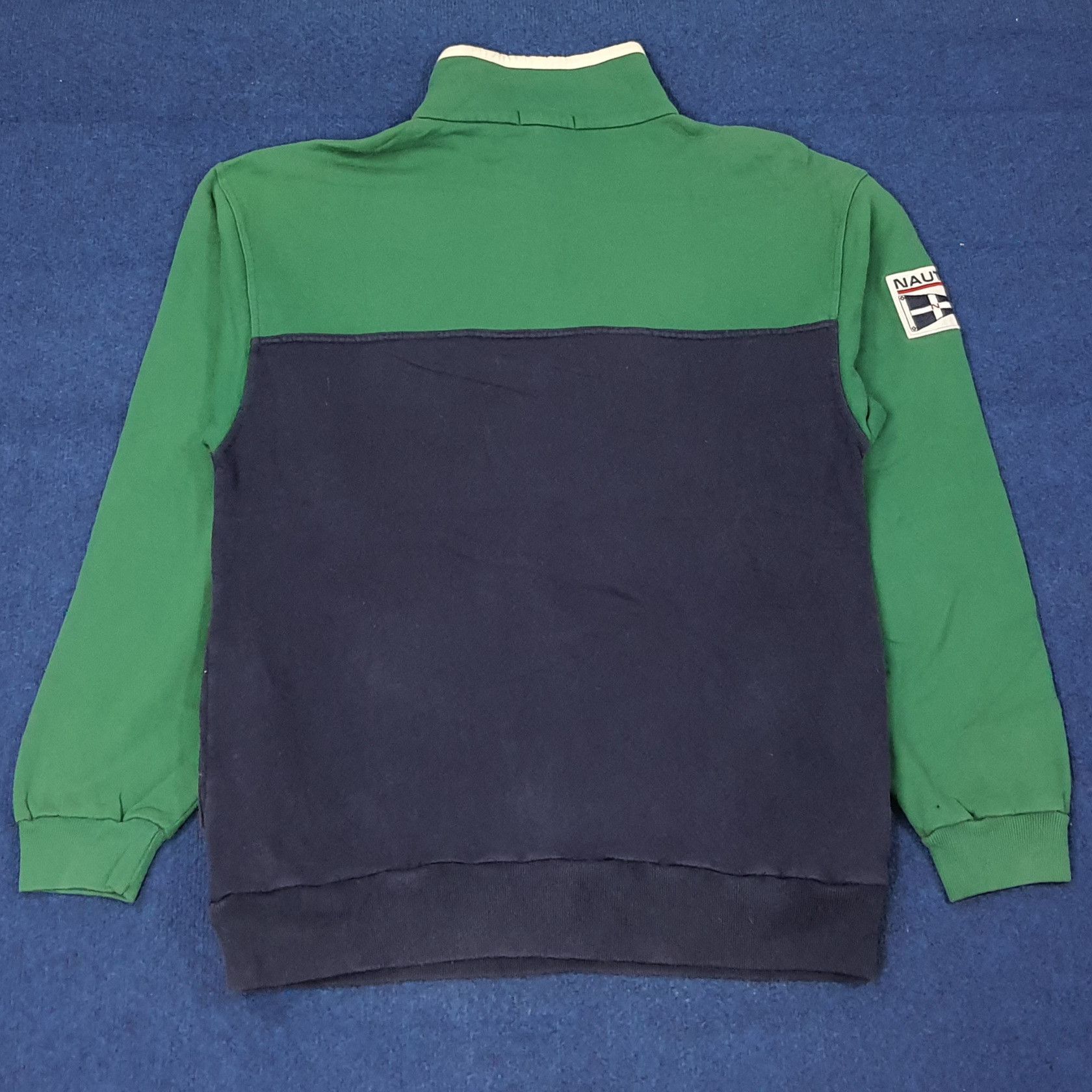 Nautica Vintage NAUTICA Clip Button Sweatshirt C225N14 Size US M / EU 48-50 / 2 - 4 Thumbnail