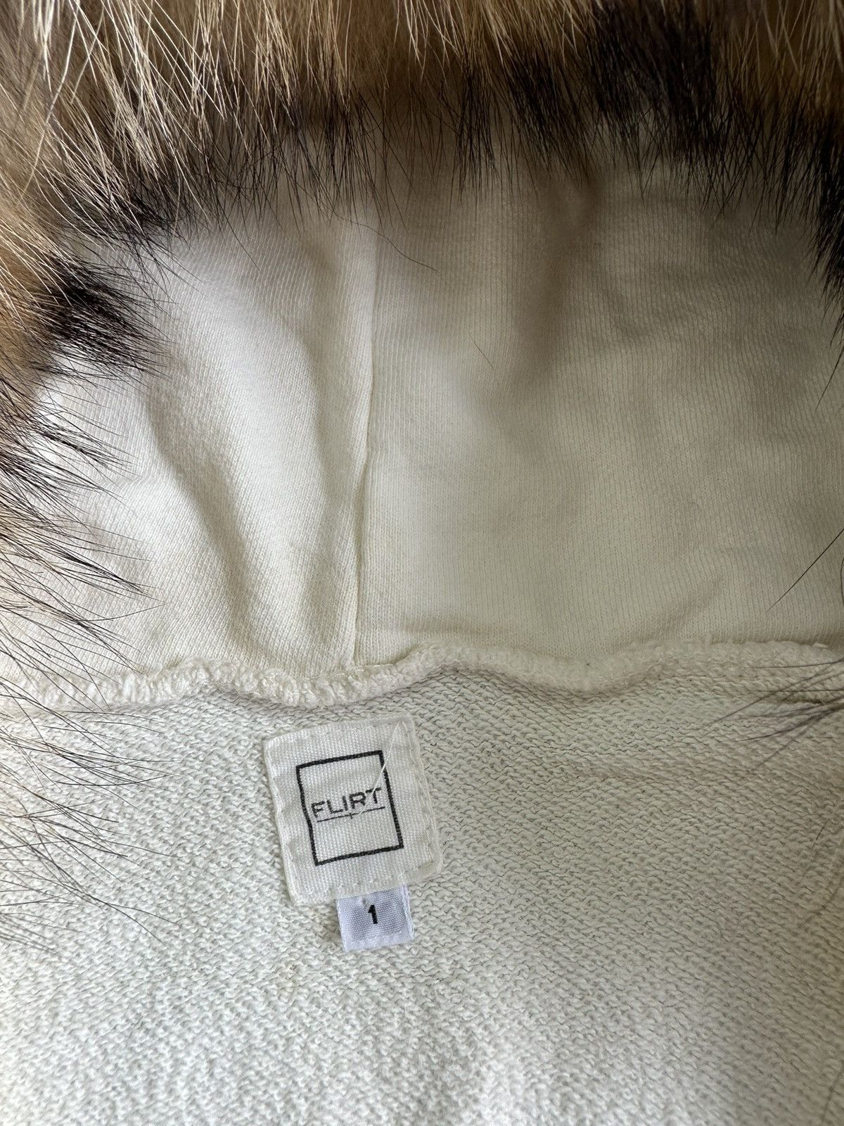 If Six Was Nine FLIRT LGB CROPPED STYLE FUR ZIP HOODIE IFSIX LGB STYLE Size US M / EU 48-50 / 2 - 8 Thumbnail