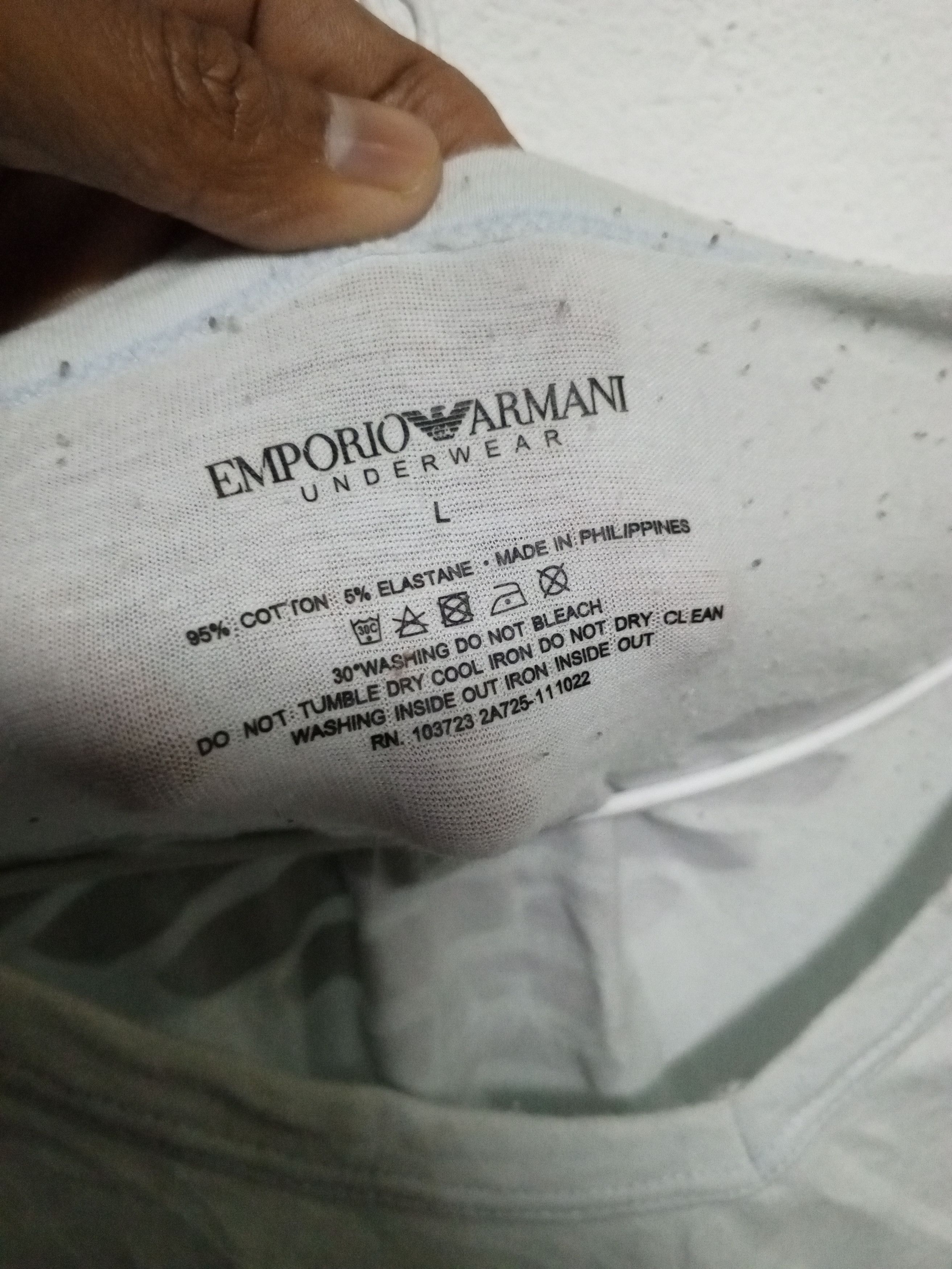 Emporio Armani Emporio Armani underwear long sleeve Size S / US 4 / IT 40 - 8 Thumbnail