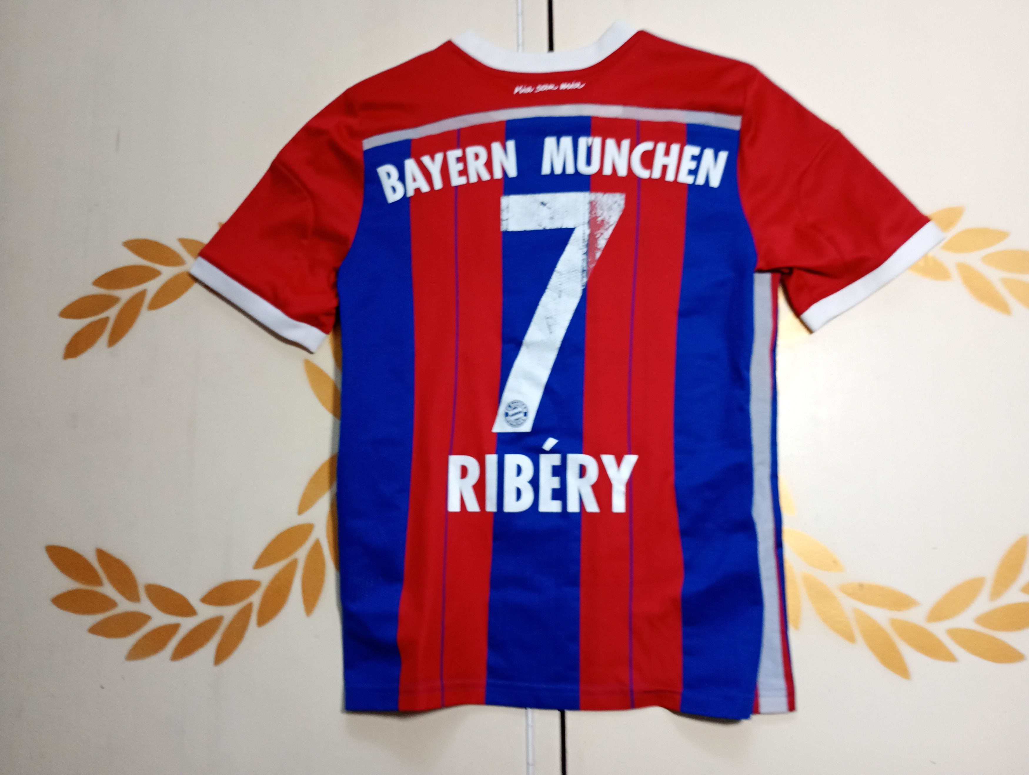 Adidas Adidas Bayern Munich Jersey 7 Ribery 2014-2015 size L Junior Size US XXS / EU 40 - 8 Thumbnail