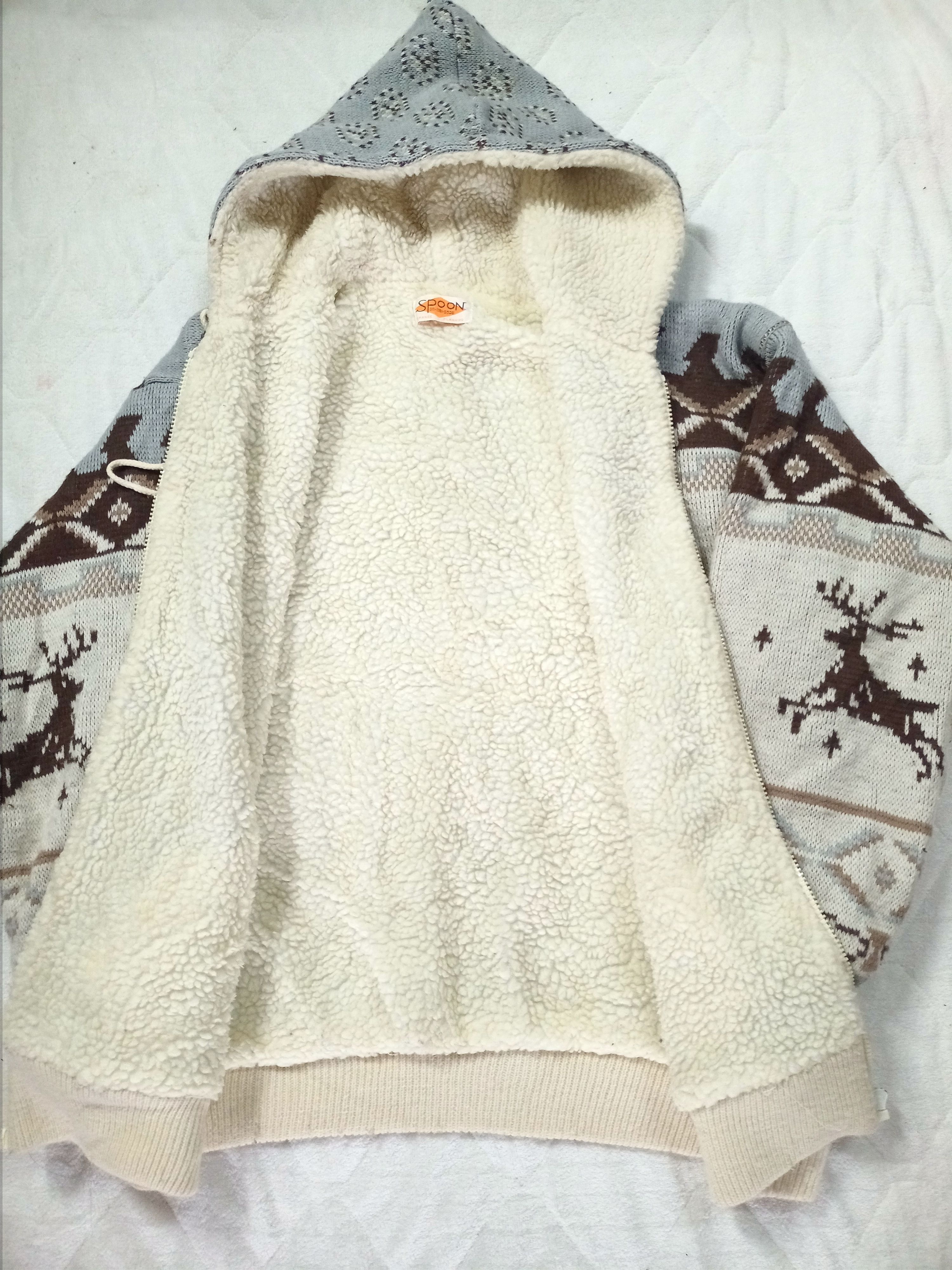 Japanese Brand SPOON SHERPA JACKET HOODIE Size US M / EU 48-50 / 2 - 3 Thumbnail