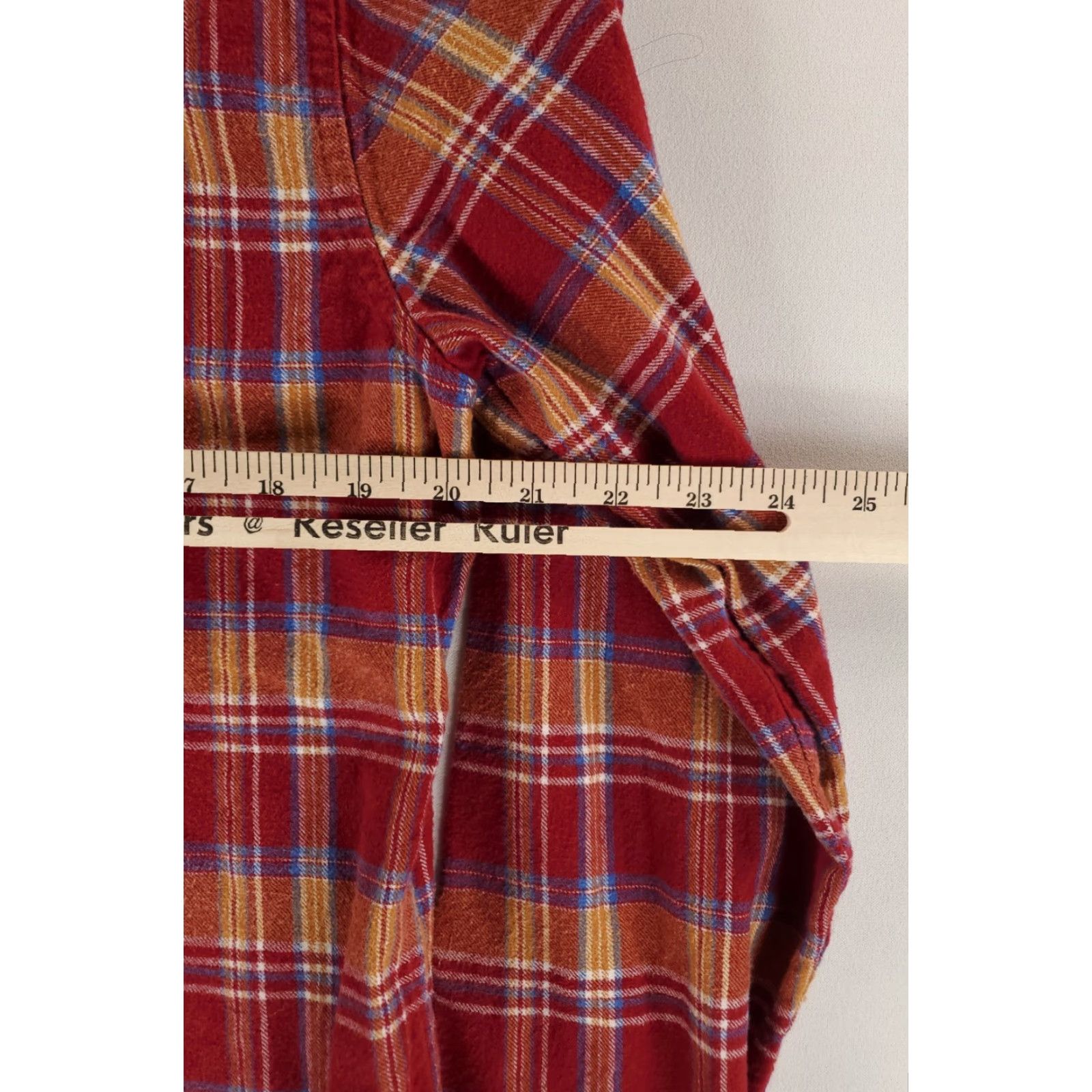 Vintage Salt Valley Western Shirt Pearl Snap Flannel Plaid Red Brown Mens L Western Shirt Long Sleeve Red Brown L Mens Size US L / EU 52-54 / 3 - 5 Thumbnail