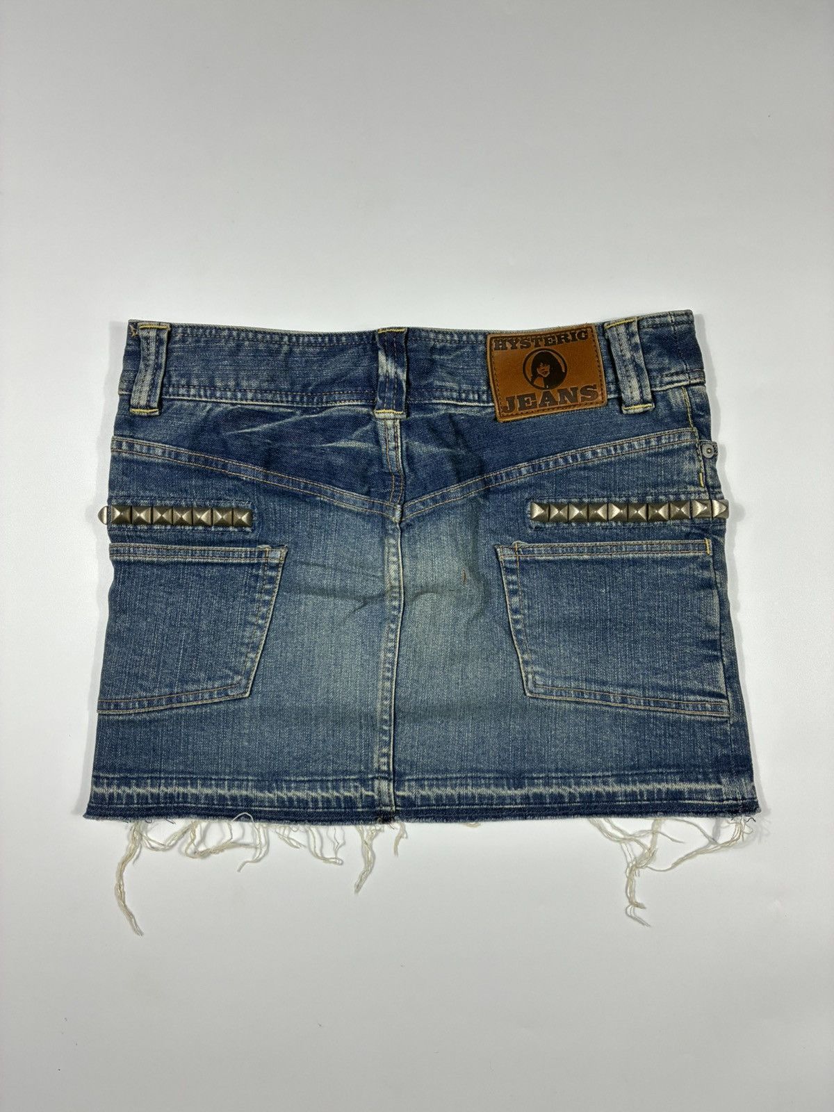 Hysteric Glamour Hysteric Glamour Studded Denim Mini Skirt Size 30" / US 8 / IT 44 - 5 Thumbnail