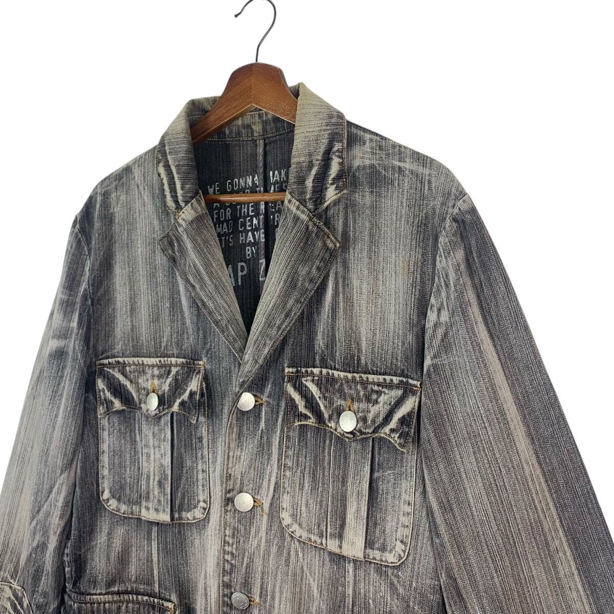 Vintage Vintage Trap Zone Button Cotton Jacket Size US M / EU 48-50 / 2 - 4 Thumbnail