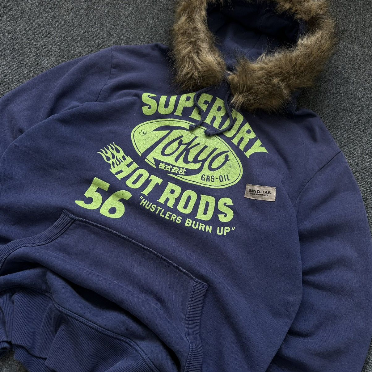 Superdry VTG Custom Superdry Hoodie Size XXl Pop Punk Hype Trend Size US XXL / EU 58 / 5 - 4 Thumbnail