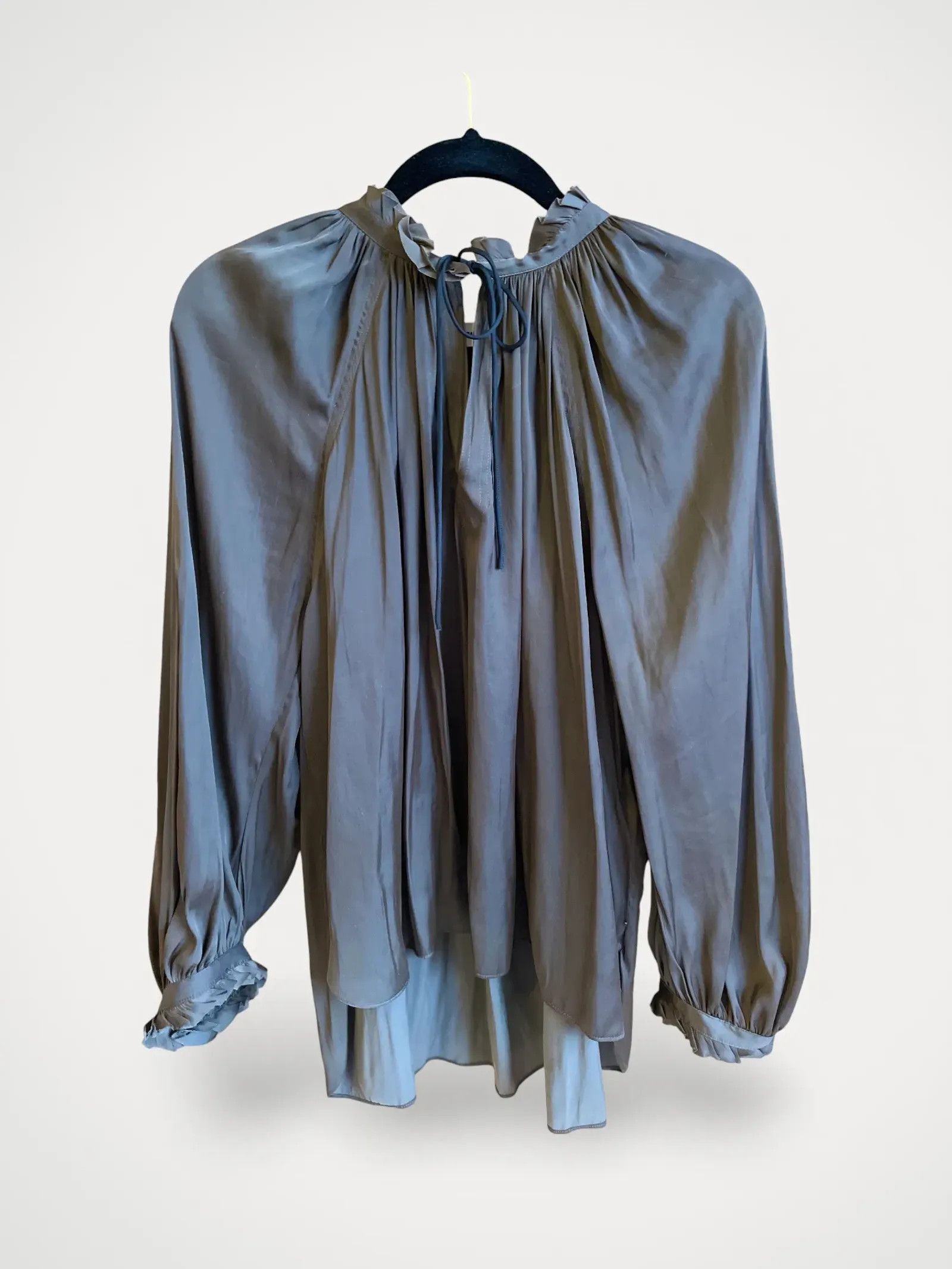 Zadig & Voltaire Zadig & Voltaire Theresa satin Blouse Size S / US 4 / IT 40 - 1 Thumbnail