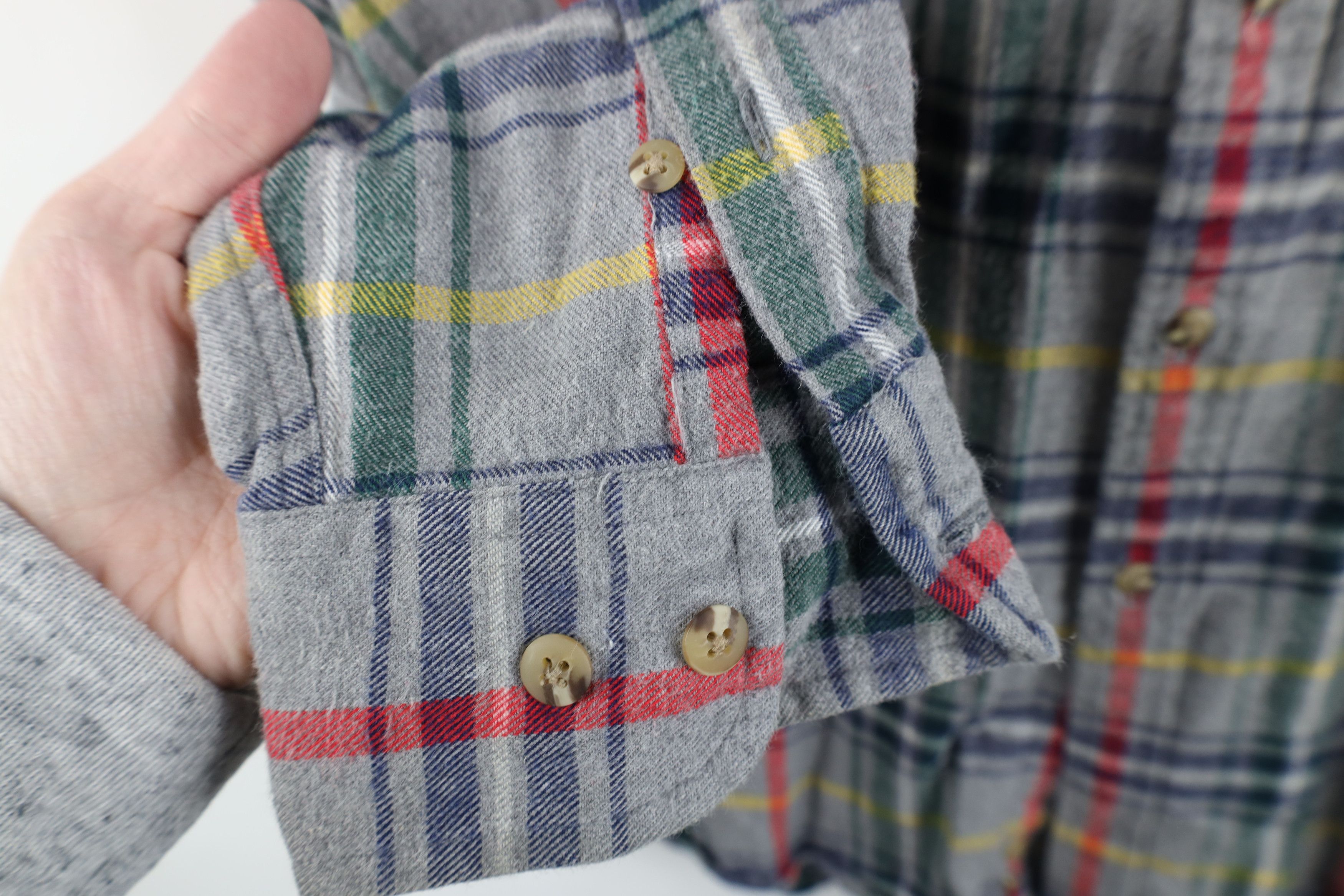 Vintage Vintage 90s Streetwear Corduroy Collar Button Down Shirt Size US M / EU 48-50 / 2 - 4 Thumbnail