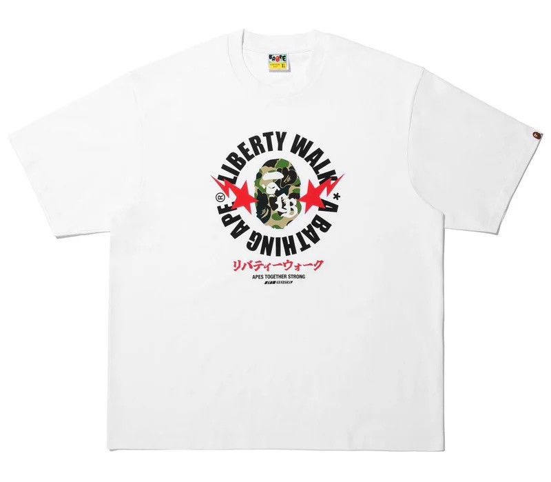 Bape Bape Liberty Walk Tee Size ONE SIZE - 1 Thumbnail