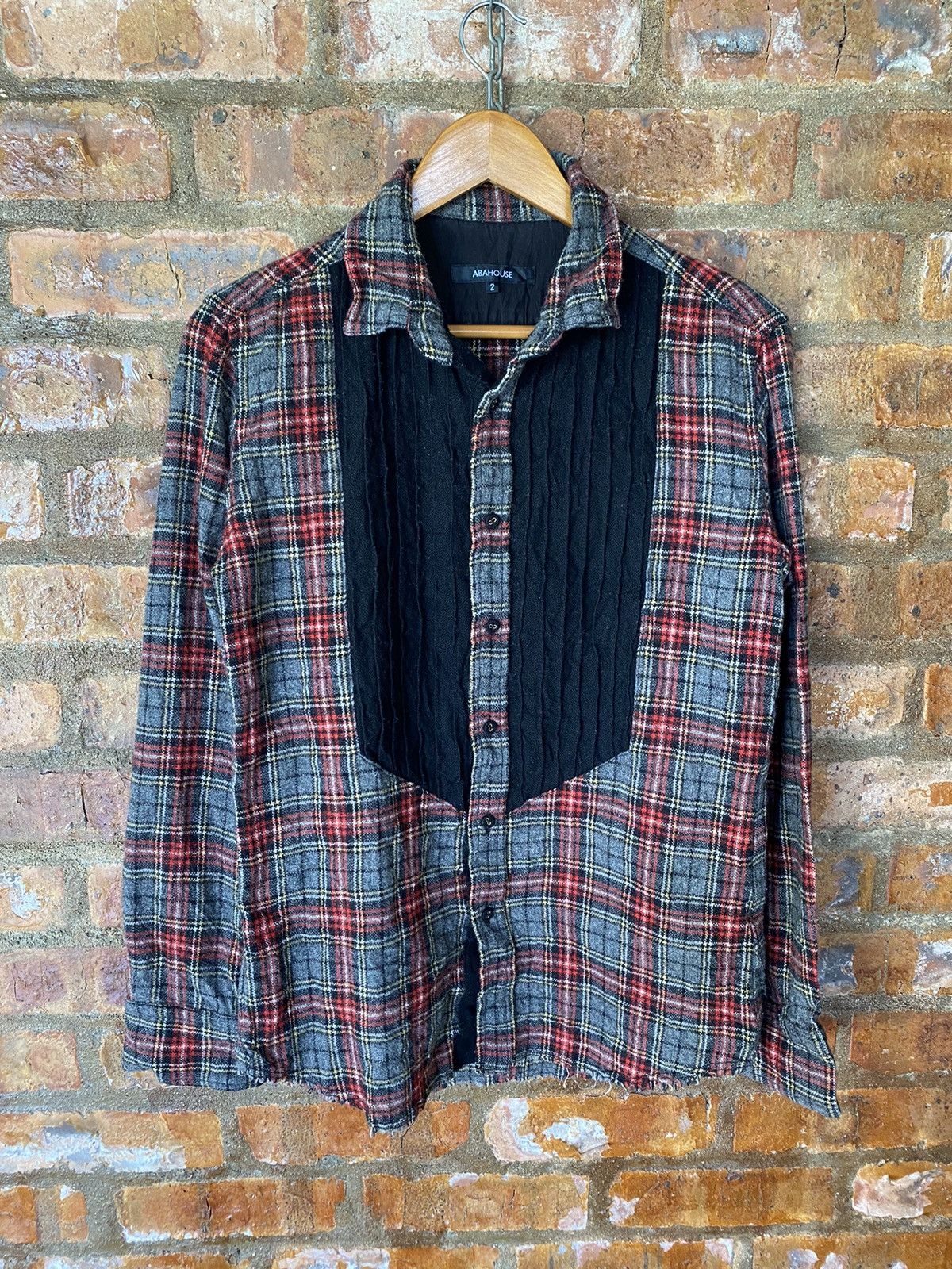 ABAHOUSE × Japanese Brand × Nepenthes 2000s Abahouse check and pleated western wool Size US M / EU 48-50 / 2 - 2 Thumbnail