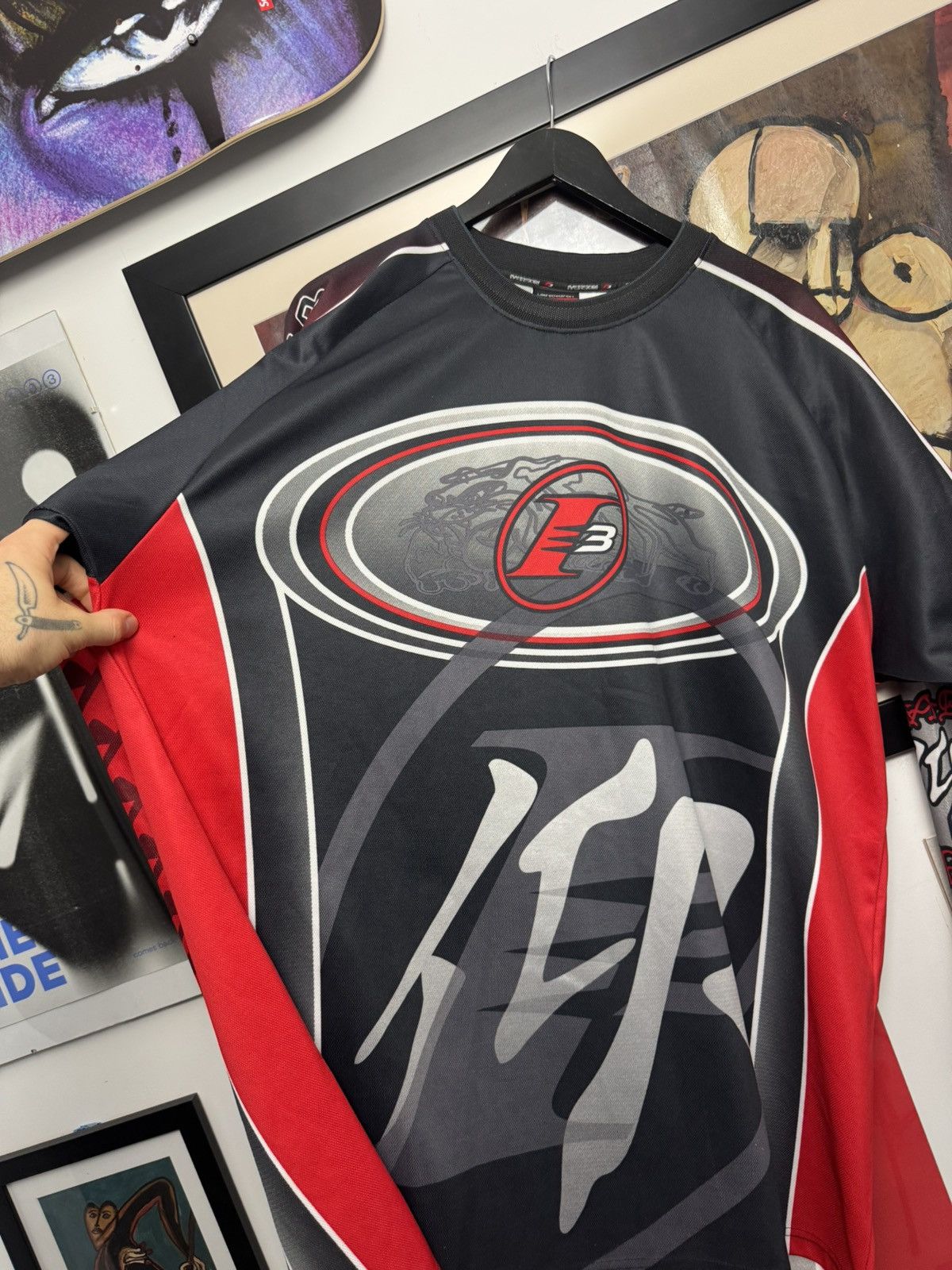 Reebok Reebok Iverson Limited Edition Moto Jersey Vintage Archive Size US XXL / EU 58 / 5 - 8 Thumbnail