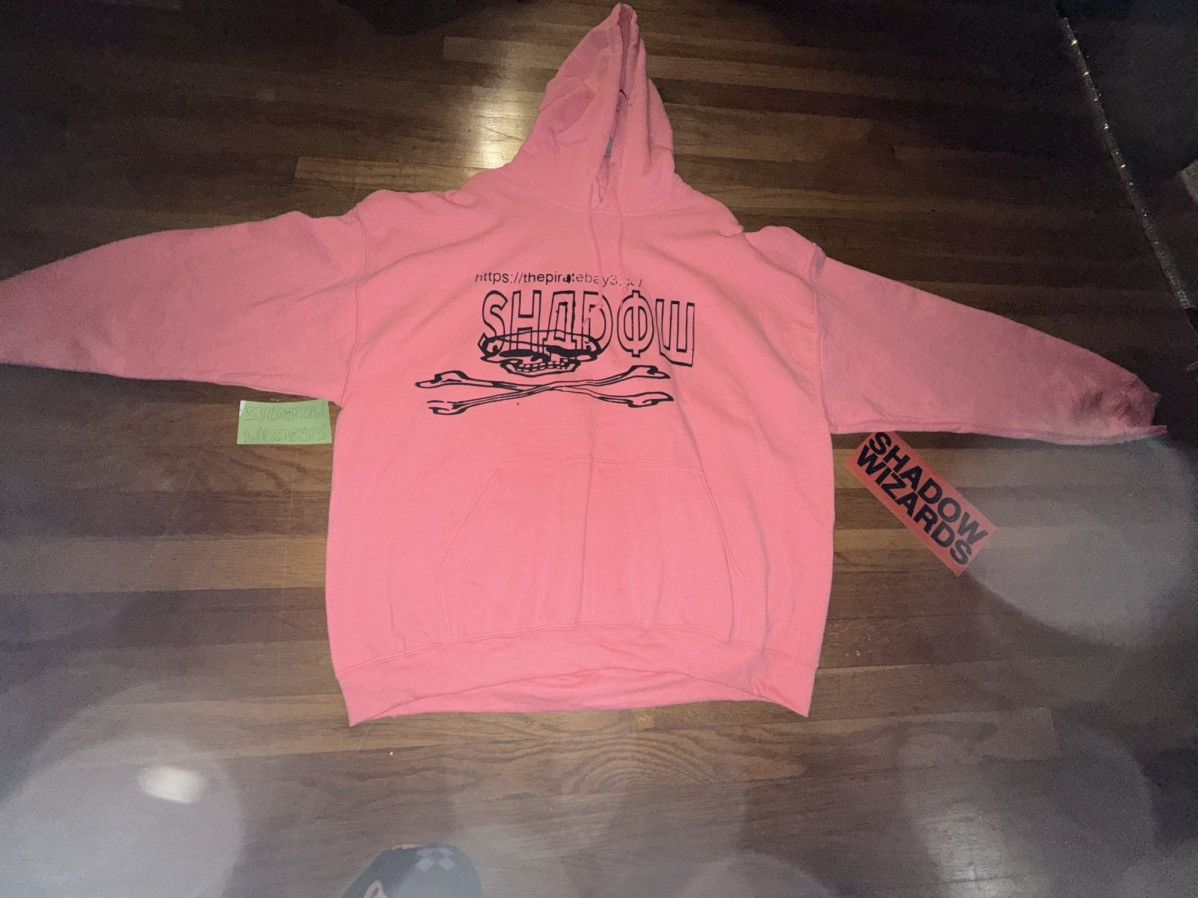 Band Tees 1 of 5 SHADOW WIZARD MONEY GANG PINK HOODIE BY LOUKA TESSIER Size US XXL / EU 58 / 5 - 6 Thumbnail