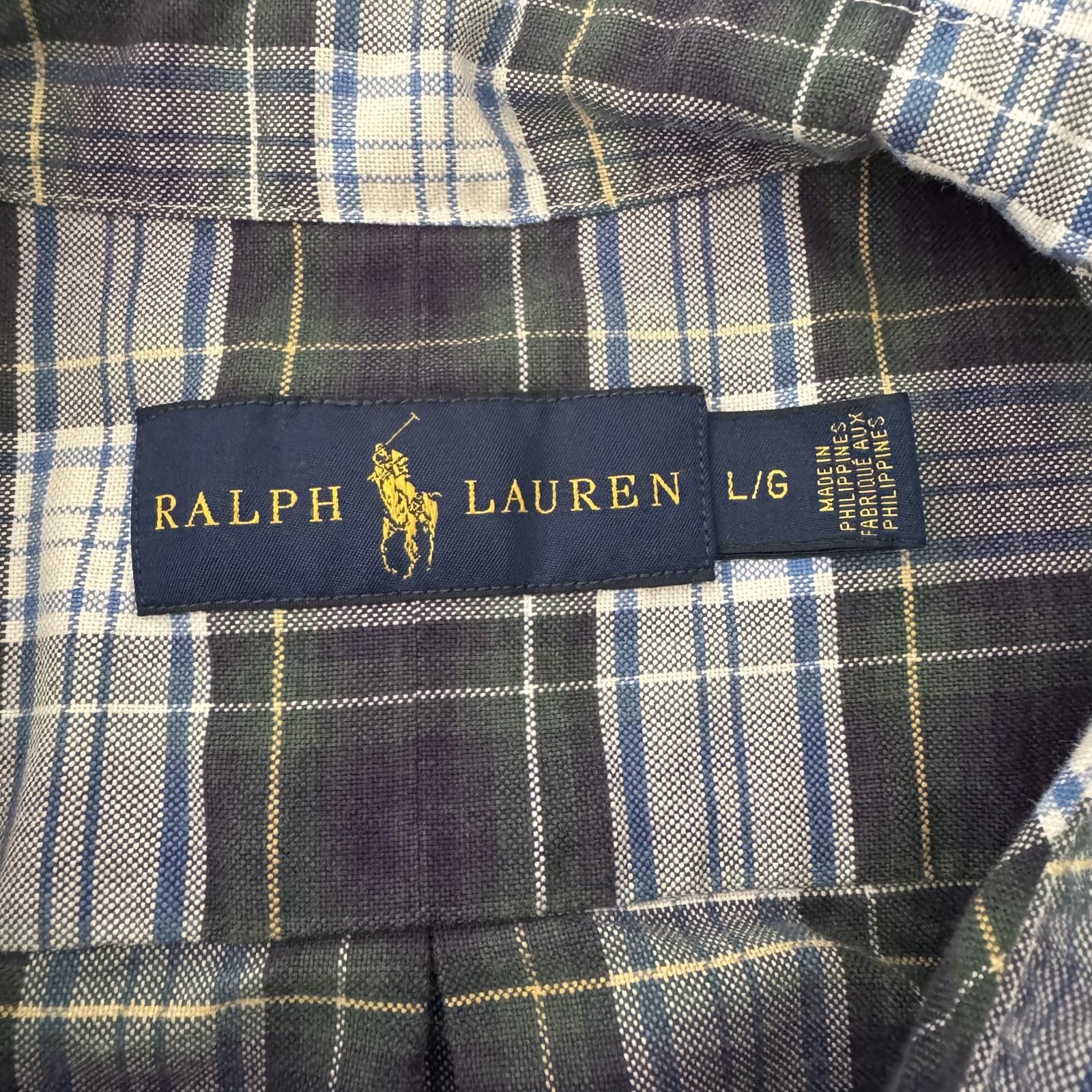 Polo Ralph Lauren Ralph Lauren Button Up Men’s Stripe Long Sleeves Size L Size US L / EU 52-54 / 3 - 3 Thumbnail