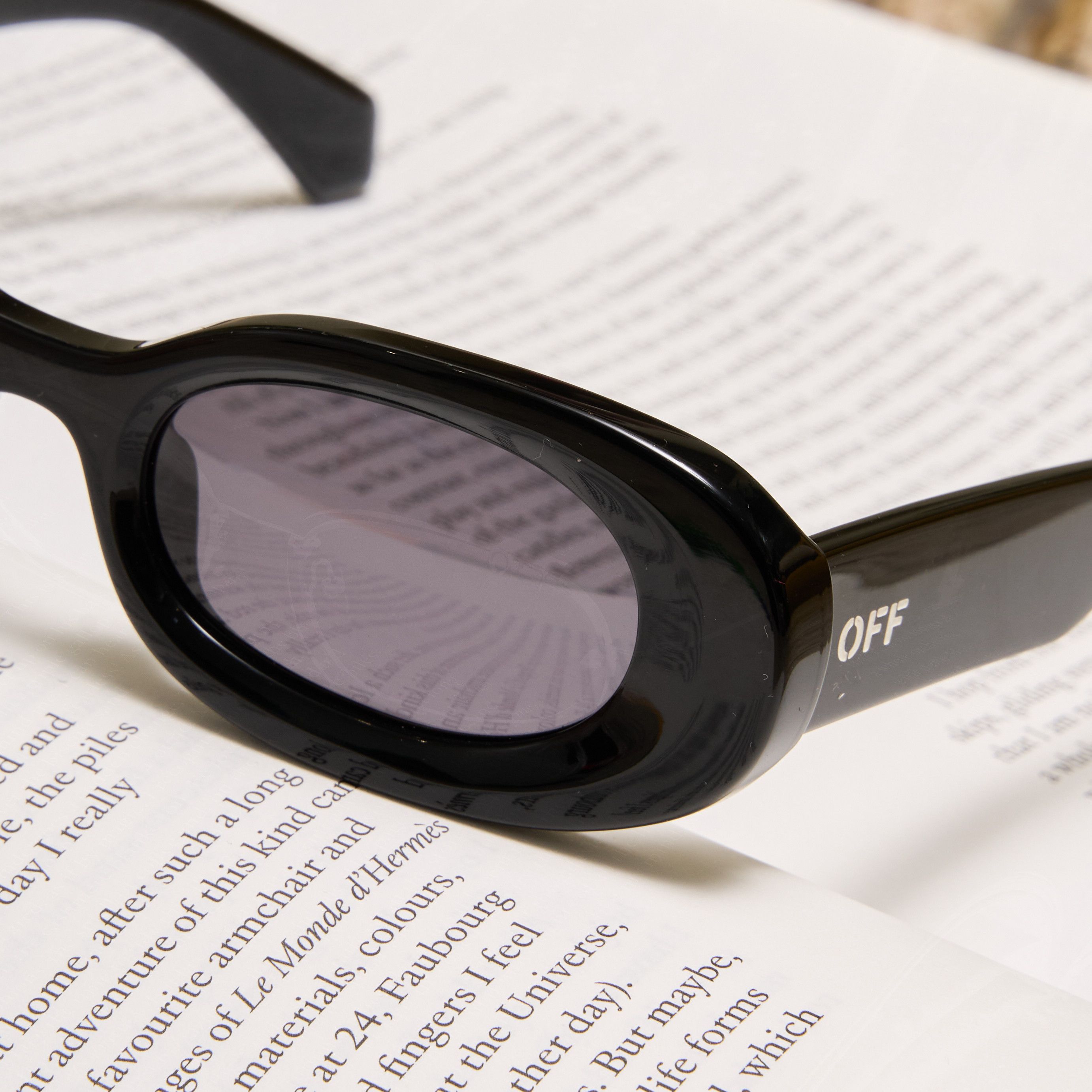 Off-White OFF WHITE Amalfi Oval-Frame Sunglasses Size ONE SIZE - 3 Thumbnail