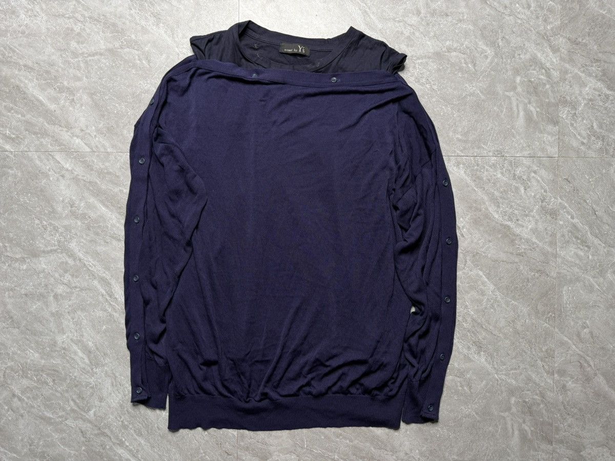 Y's Rismat by Y’s Hybrid Cardigan Sweater Size M / US 6-8 / IT 42-44 - 1 Thumbnail