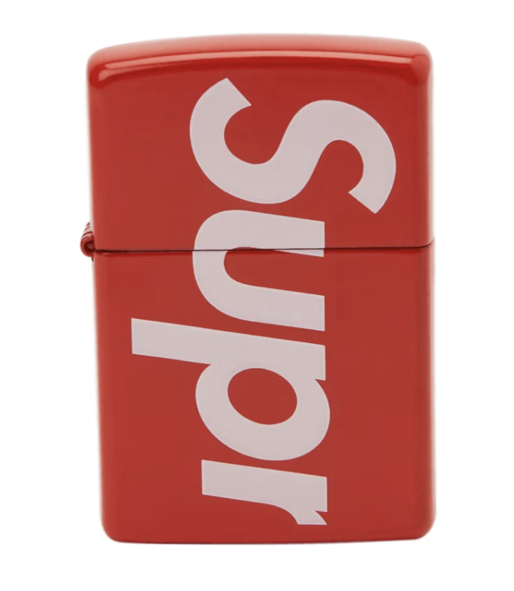 Supreme × Zippo NEW Supreme Logo Zippo - Red Size ONE SIZE - 1 Thumbnail