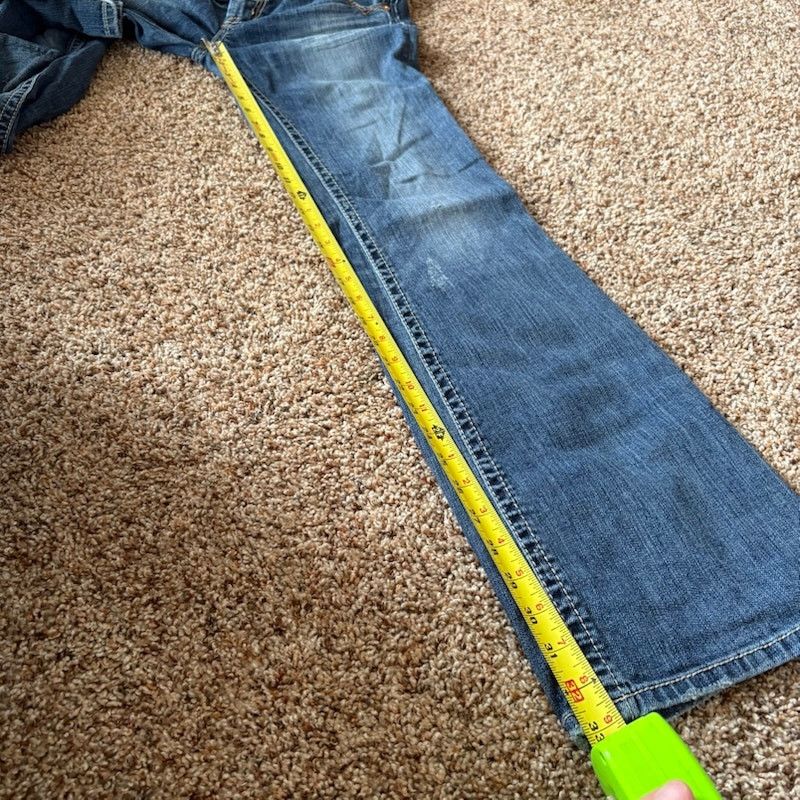 Mek Denim Mek Denim New Oaxaca Bootcut Jeans Size 28/34 Distressed Size 28" / US 6 / IT 42 - 8 Thumbnail