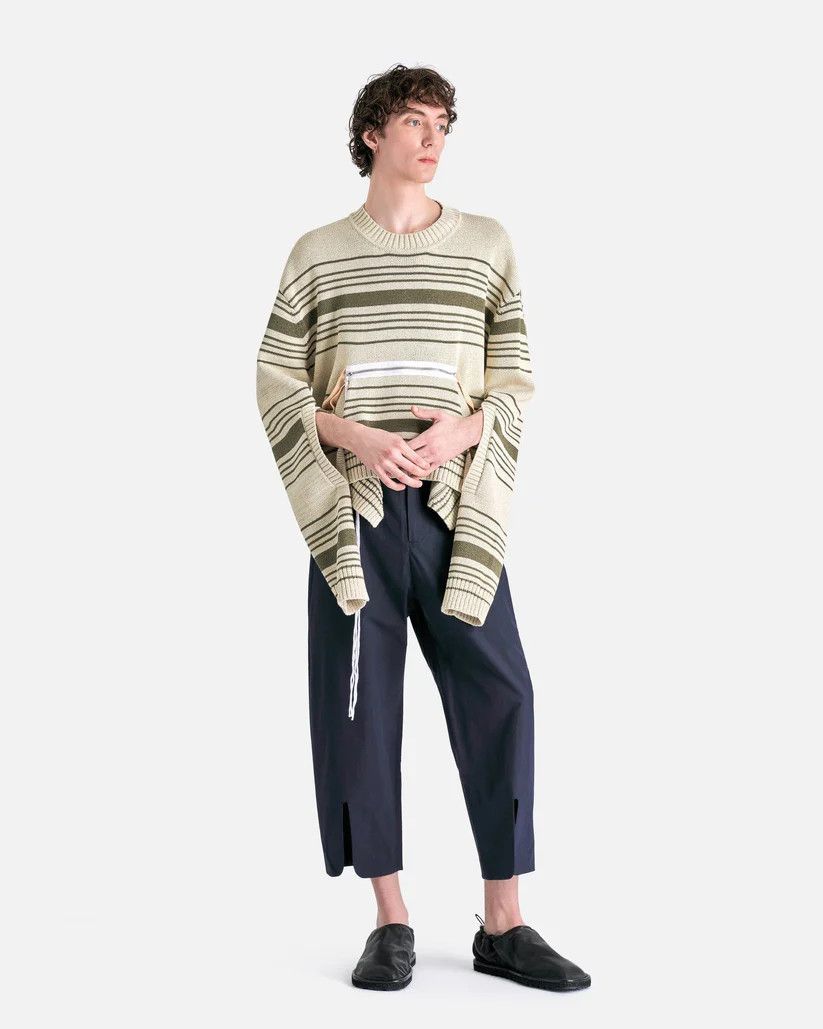 Craig Green o1s1v1r1oon0925 Zip Pocket Stripe Jumper in Multicolor Size US M / EU 48-50 / 2 - 8 Thumbnail