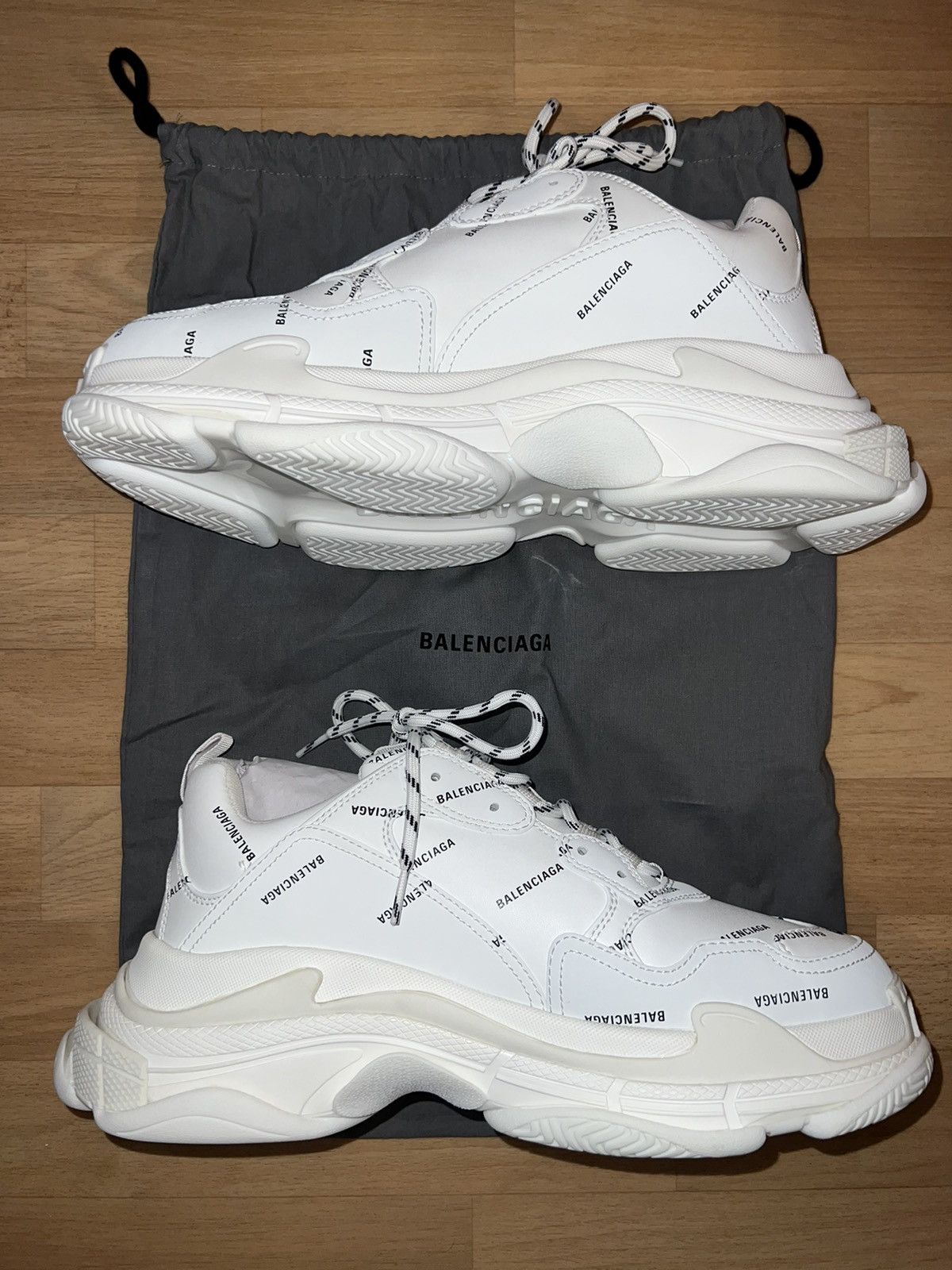 Balenciaga Balenciaga Triple S Size US 12 / EU 45 - 2 Thumbnail