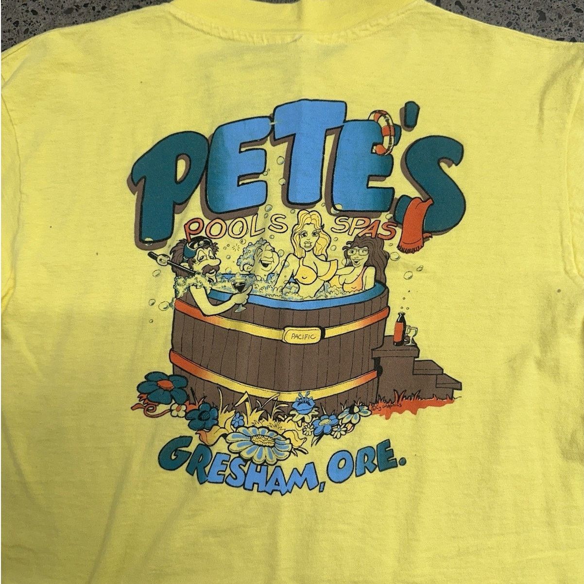 Hanes × Vintage Vintage Hanes Pete’s Pools & Spas Gresham Shirt Men’s Large Size US L / EU 52-54 / 3 - 2 Thumbnail