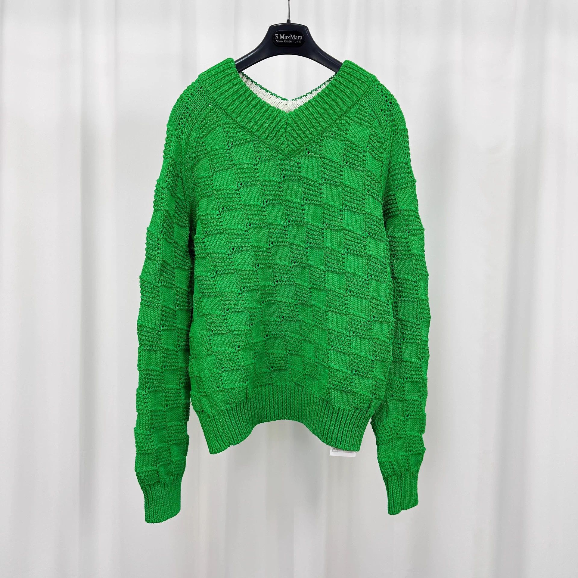 Bottega Veneta BV Gingham Knit Sweater Size S 99 New Size US S / EU 44-46 / 1 - 1 Thumbnail