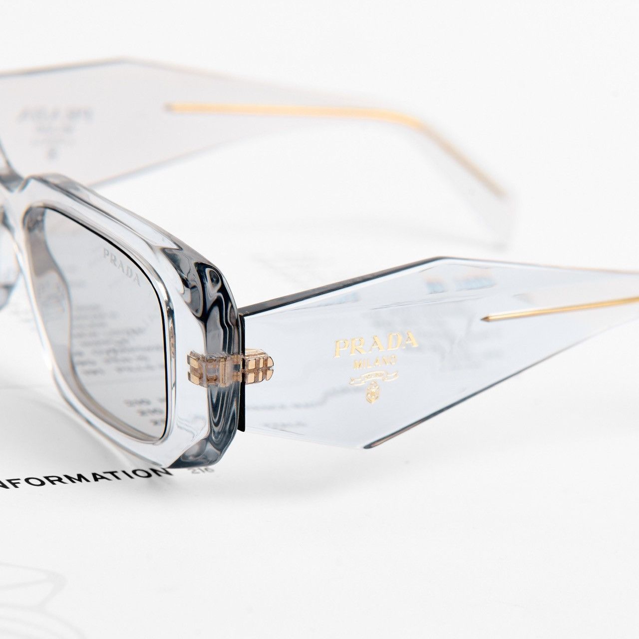 Prada PRADA 0PR 17WS 12R30B SUNGLASSES Size ONE SIZE - 3 Thumbnail