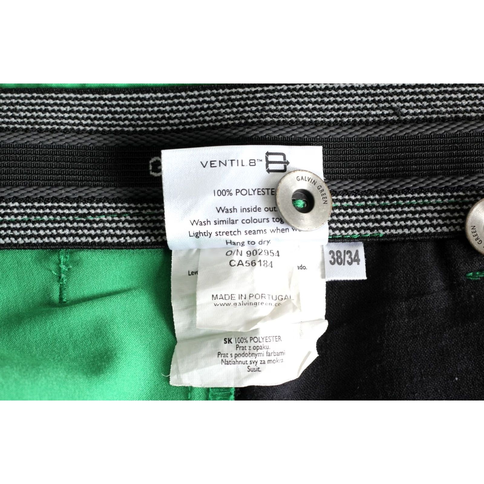 Galvin Green VINTAGE GALVIN GREEN VENTIL8 Golf Pants Trousers Men Size W38 L34 Regular Fit DZ6053 Size US 38 / EU 54 - 8 Thumbnail