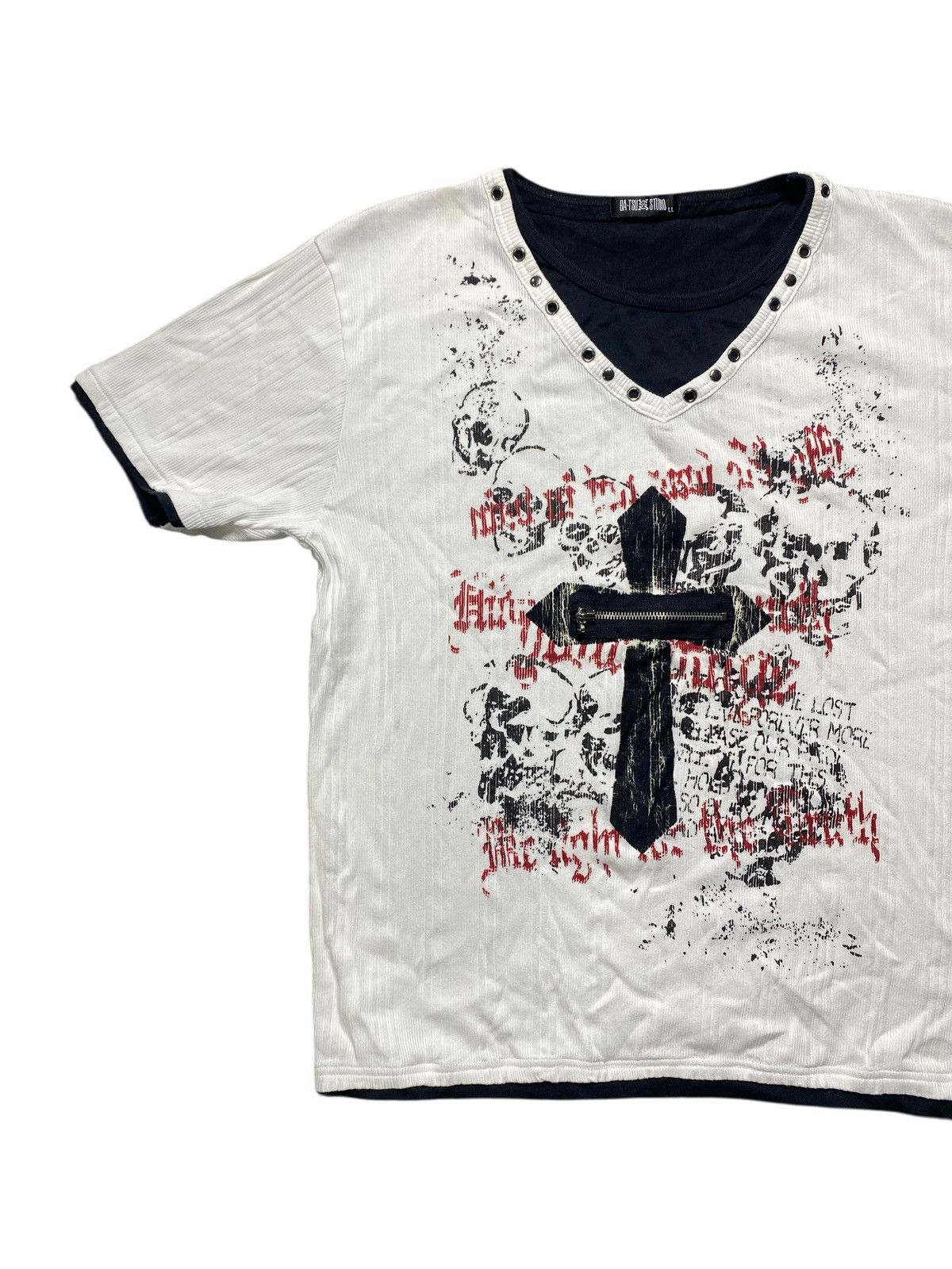 Japanese Brand VINTAGE JAPANESE BRAND BA-TSU STUDIO CROSS DESIGN PUNK Size US L / EU 52-54 / 3 - 5 Thumbnail