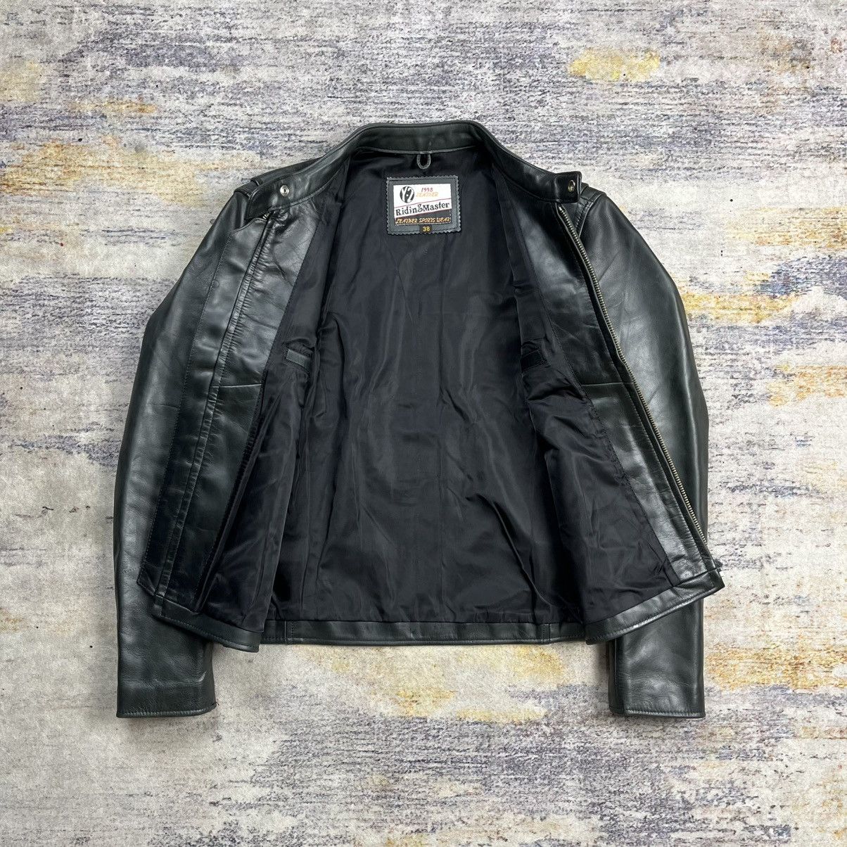 Y'2 Leather Y’2 Leather riding master cafe racer leather jacket Size US S / EU 44-46 / 1 - 9 Thumbnail