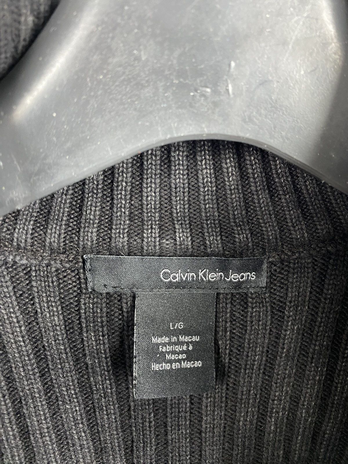 Calvin Klein Calvin Klein Frozen Dye Structured Sweater Cotton Men size L Size US L / EU 52-54 / 3 - 6 Thumbnail