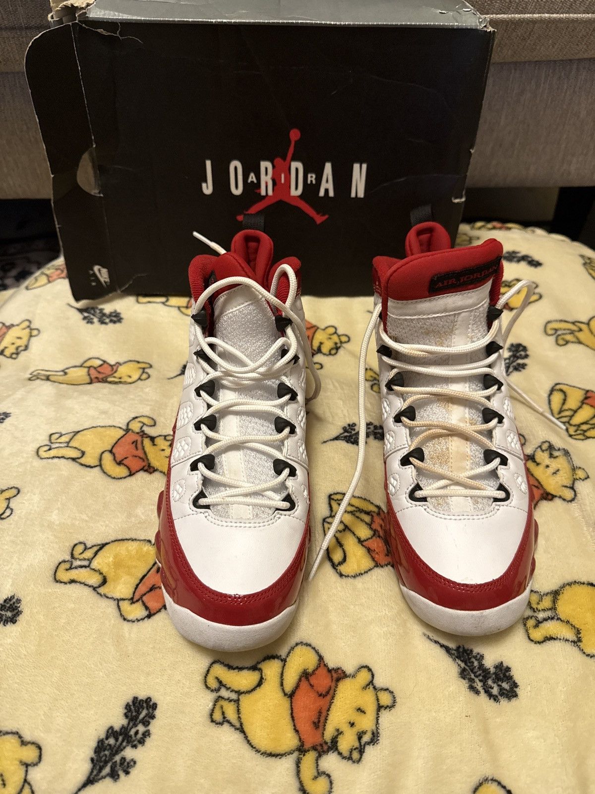 Jordan Brand Red & White 9’s Size US 7 / EU 40 - 4 Thumbnail