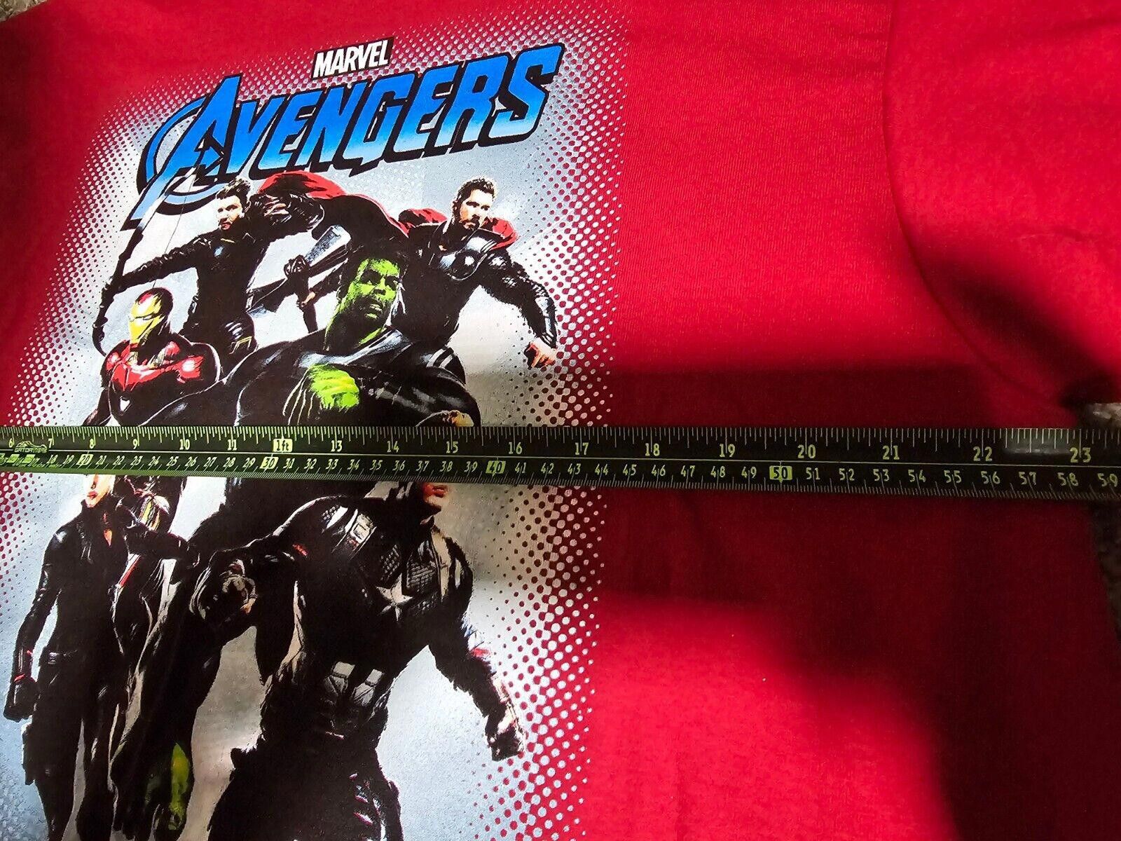 Marvel Comics The Avengers Mega Issue Red XL T-shirt NWT Marvel Disney Size US XL / EU 56 / 4 - 6 Thumbnail