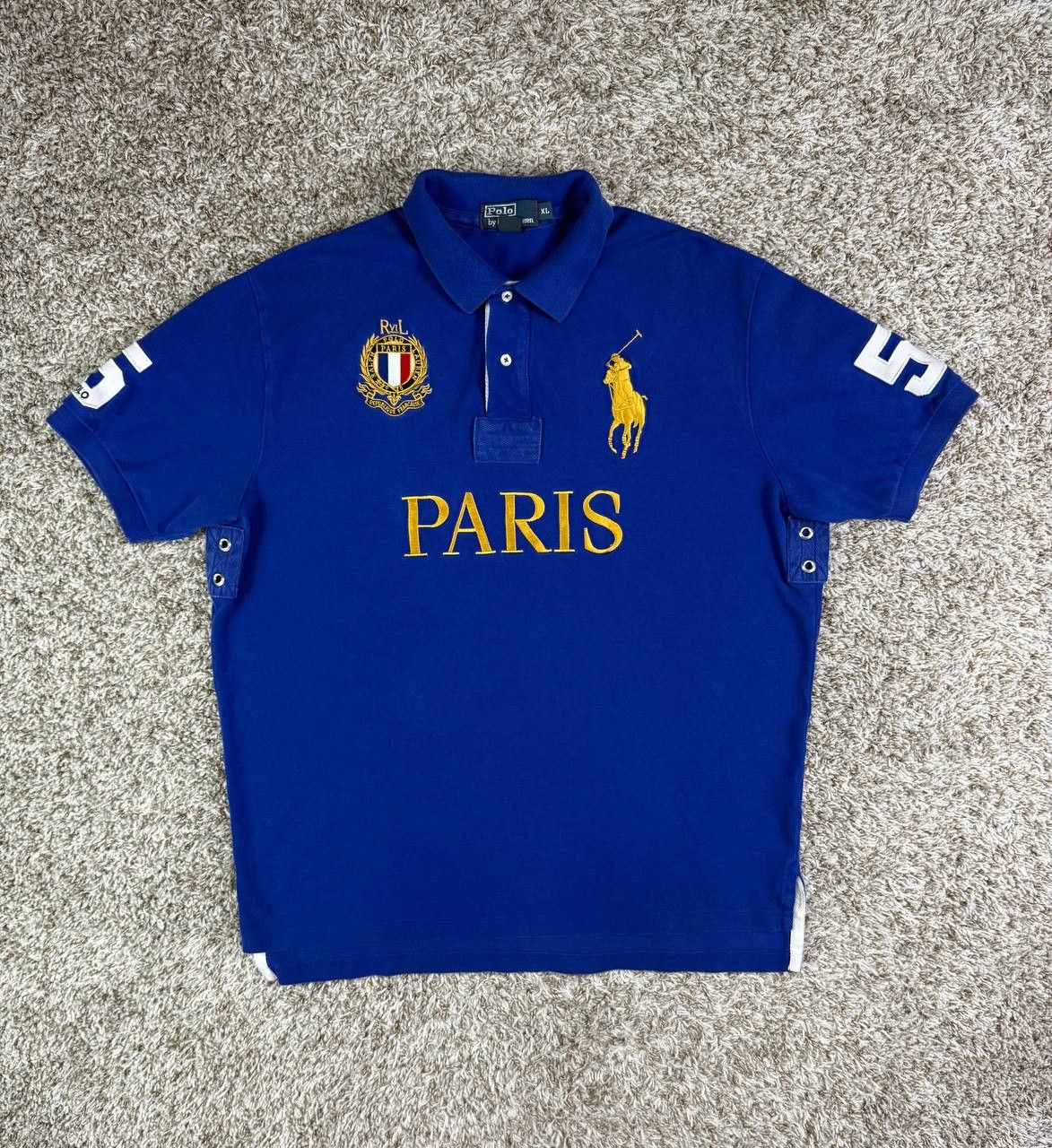 Polo Ralph Lauren Chief Keef France Racing Polo | Depop