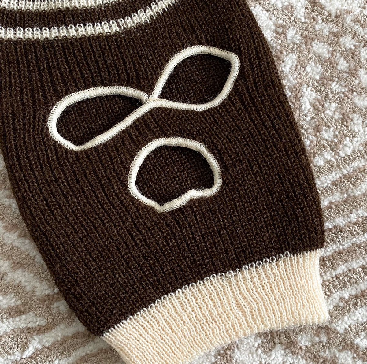 Japanese Brand Japanese vintage Knitted Ski Mask / Balaclava Size ONE SIZE - 6 Thumbnail
