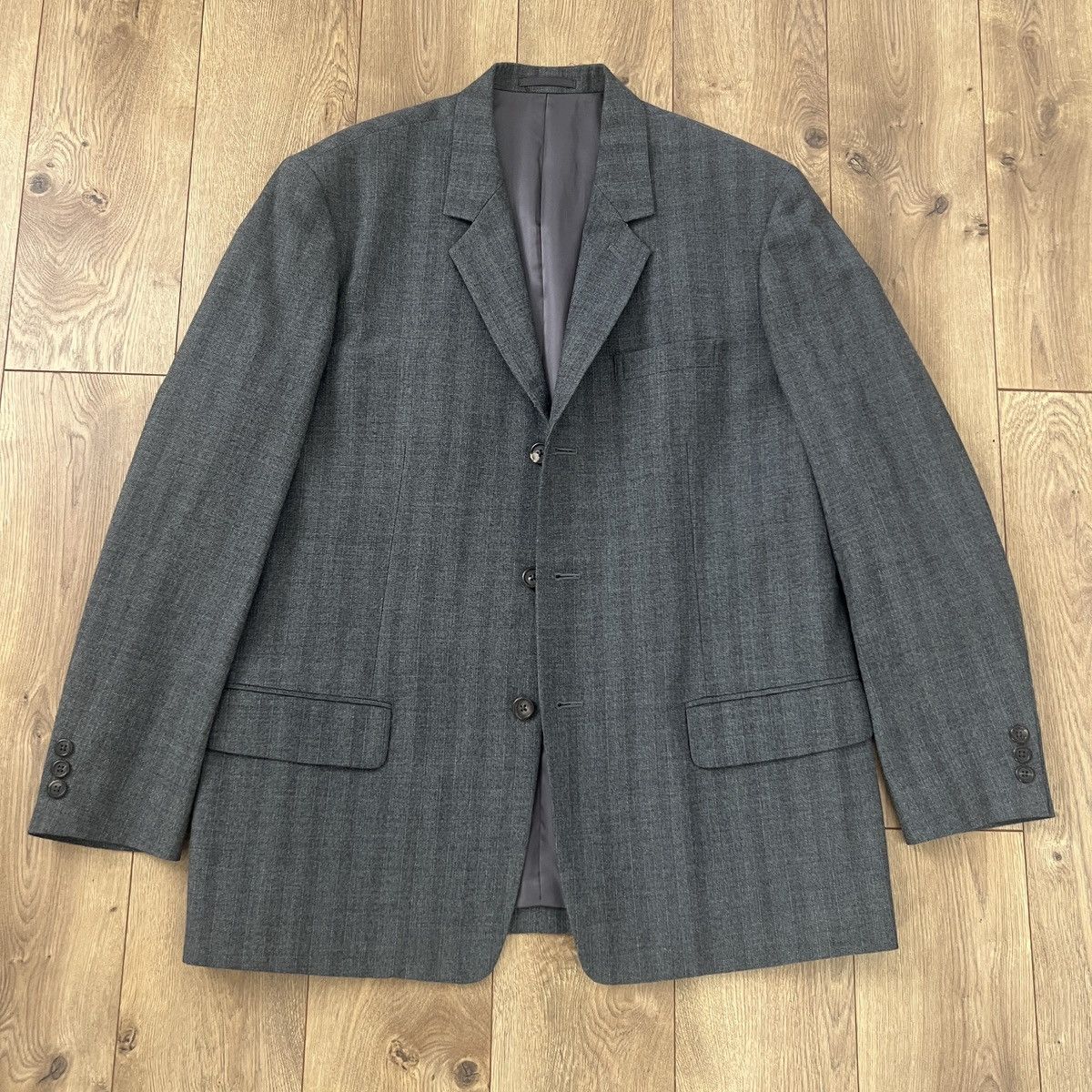 Y's for Men Yohi Yamamoto Y’s for Men Wool Striped Blazer Size 40R - 1 Thumbnail
