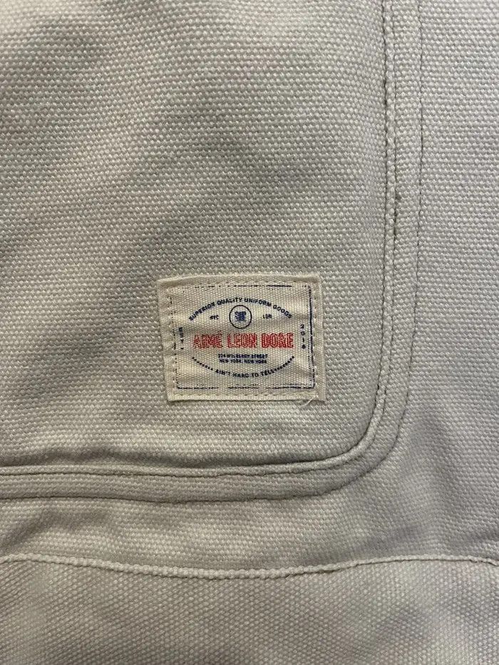 Aime Leon Dore o1mle0725 Trapunto Workwear Jacket in Silver Birch Size US XL / EU 56 / 4 - 2 Thumbnail