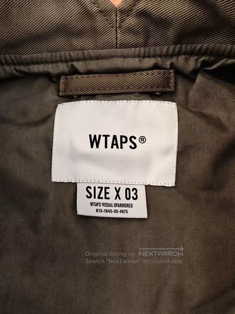 Wtaps Wtaps Military-style utility vest, olive green Size US L / EU 52-54 / 3 - 7 Thumbnail