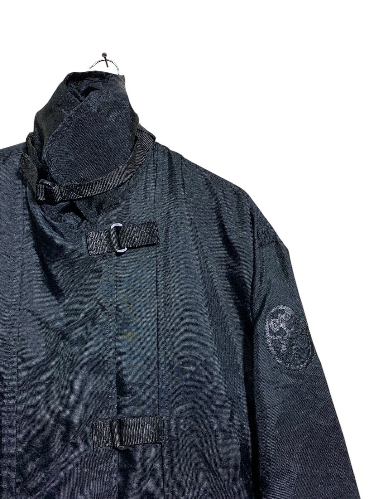 Jean Charles De Castelbajac 🔥J.C.DE CASTELBALJAC BLACK NYLON JACKETS Size US L / EU 52-54 / 3 - 4 Thumbnail