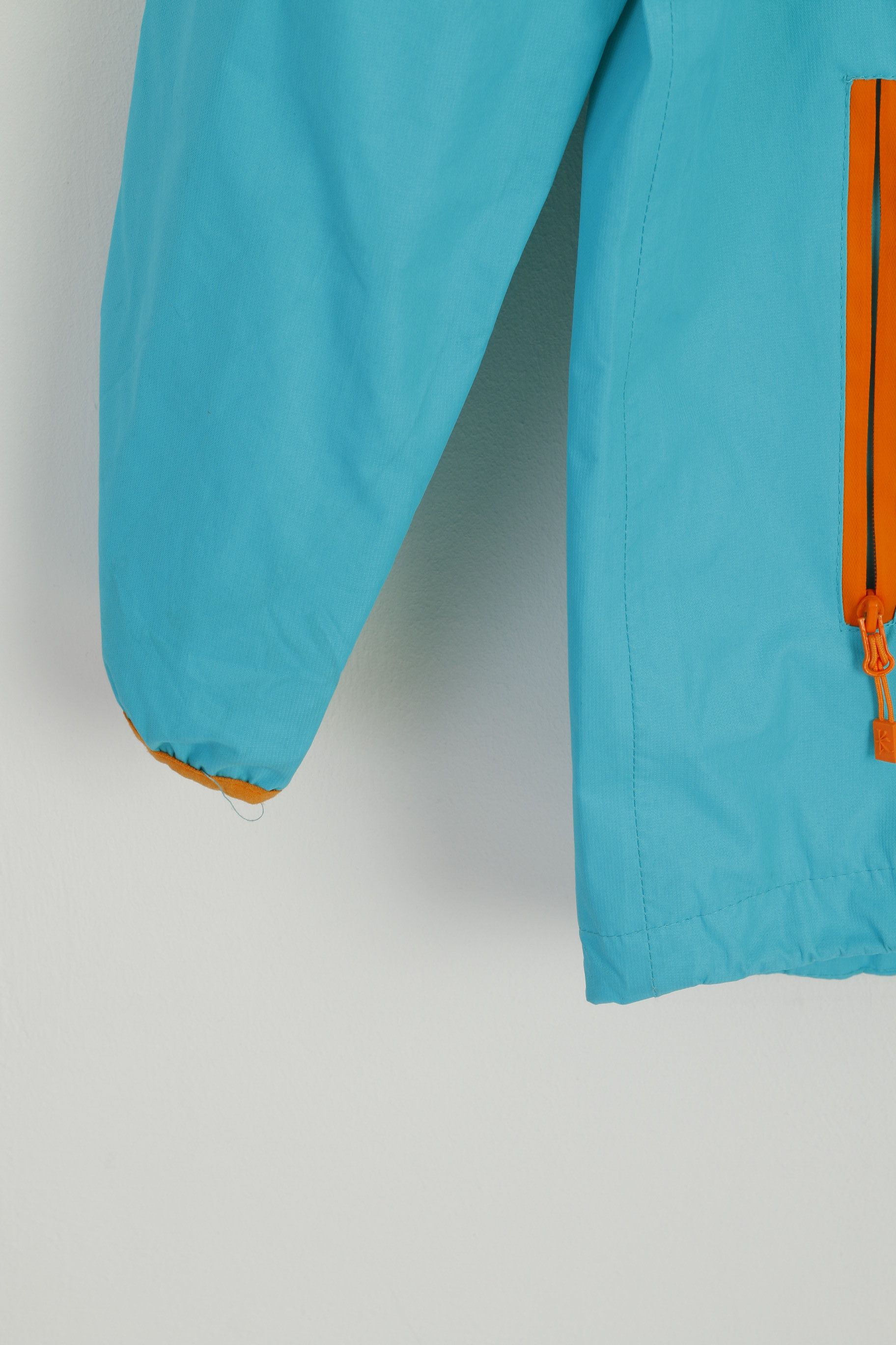 Vintage Kukri Women M Jacket Turquoise Glasgow Scotland Cycling 2552 Size M / US 6-8 / IT 42-44 - 3 Thumbnail