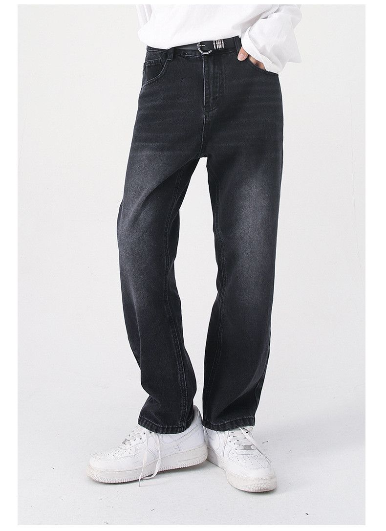 Japanese Brand Japanese style casual straight leg nine-point jeans Size US 32 / EU 48 - 2 Thumbnail