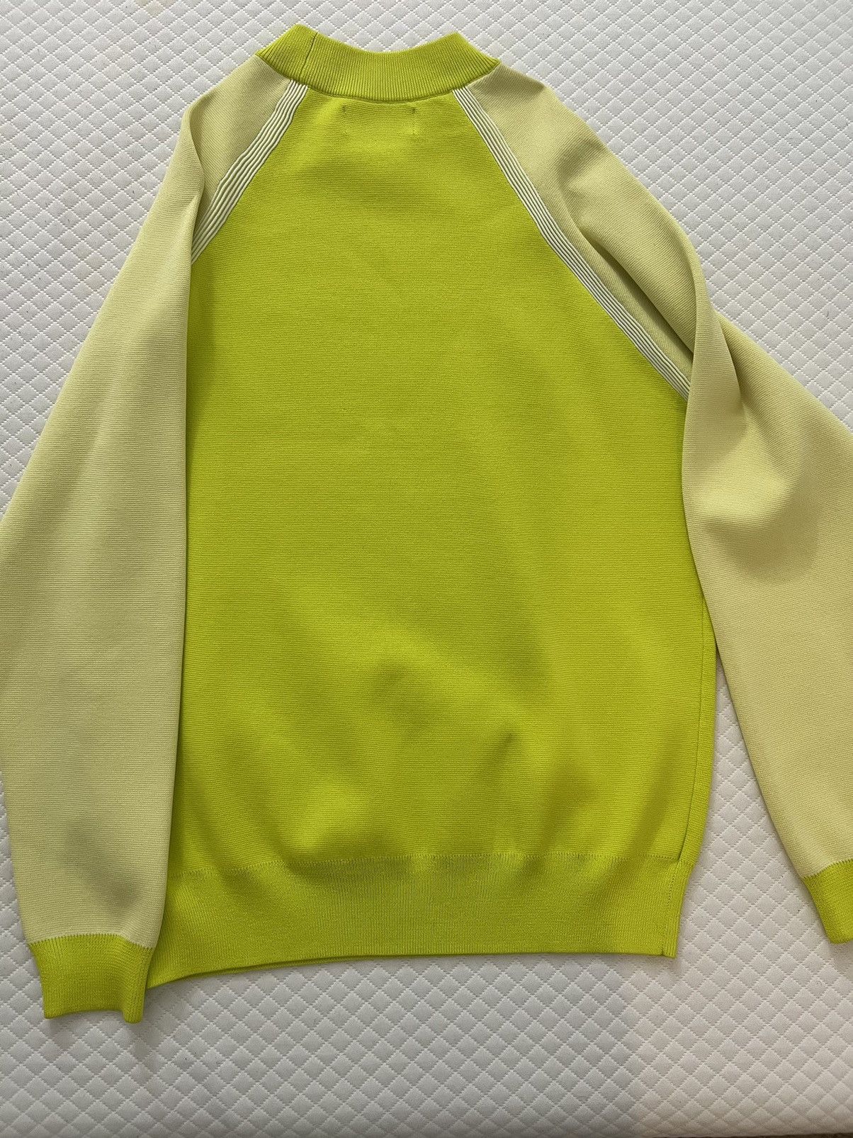 Rhude × Zara Rhude Neon sweater 2022 collection Size US XL / EU 56 / 4 - 4 Thumbnail