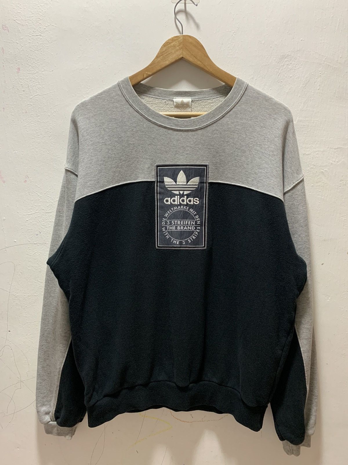 Adidas Vintage Rare Adidas x Descente Adidas Sweatshirt Size US L / EU 52-54 / 3 - 1 Thumbnail