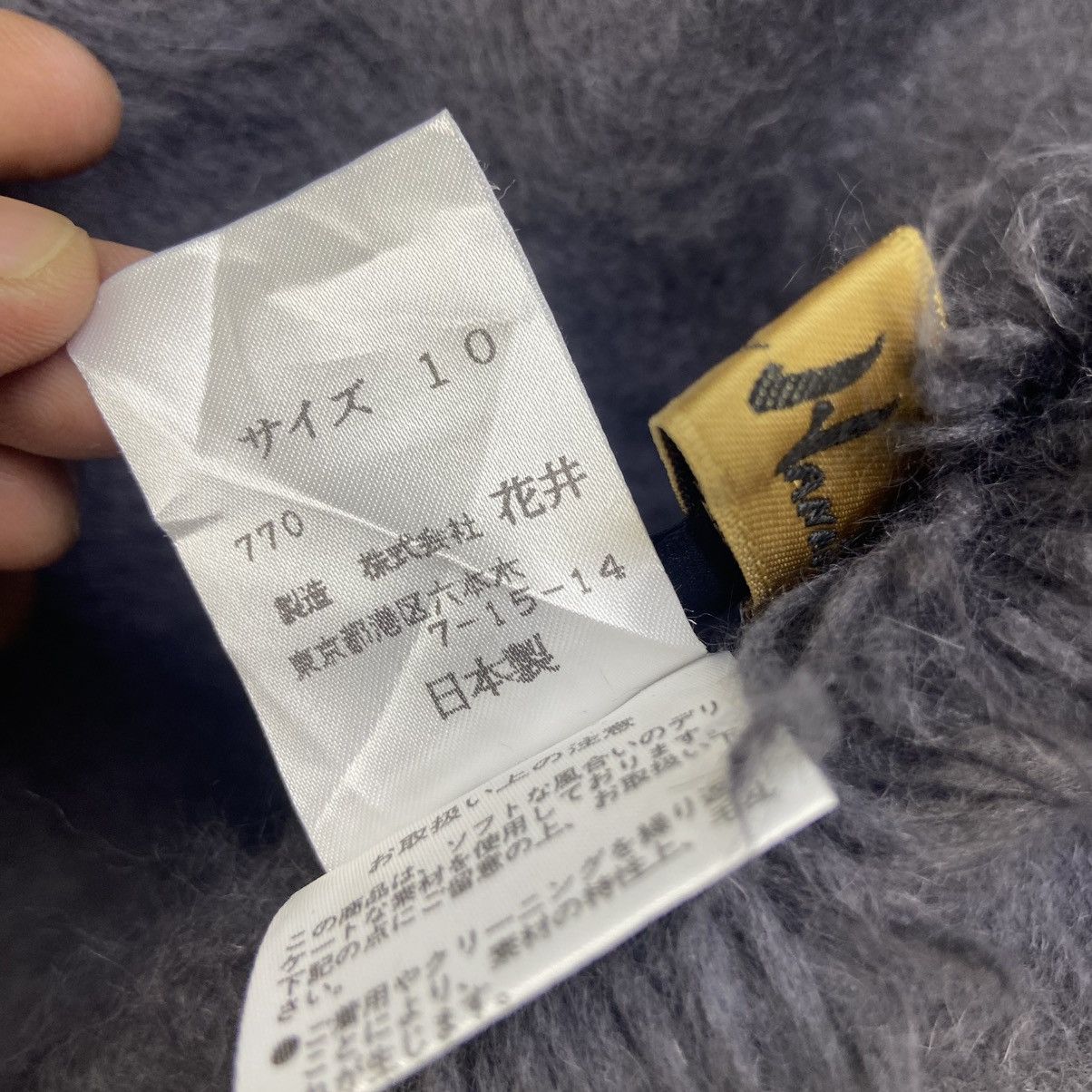 Japanese Brand 🔥Japanese Brand Yukiko Hanai Buttonless Angora Wool Size L / US 10 / IT 46 - 23 Thumbnail