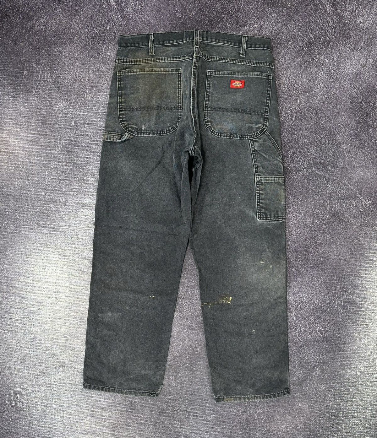 Dickies × Vintage Vintage Dickies Y2K Faded Black USA Hype Pants Jeans Size US 32 / EU 48 - 1 Thumbnail