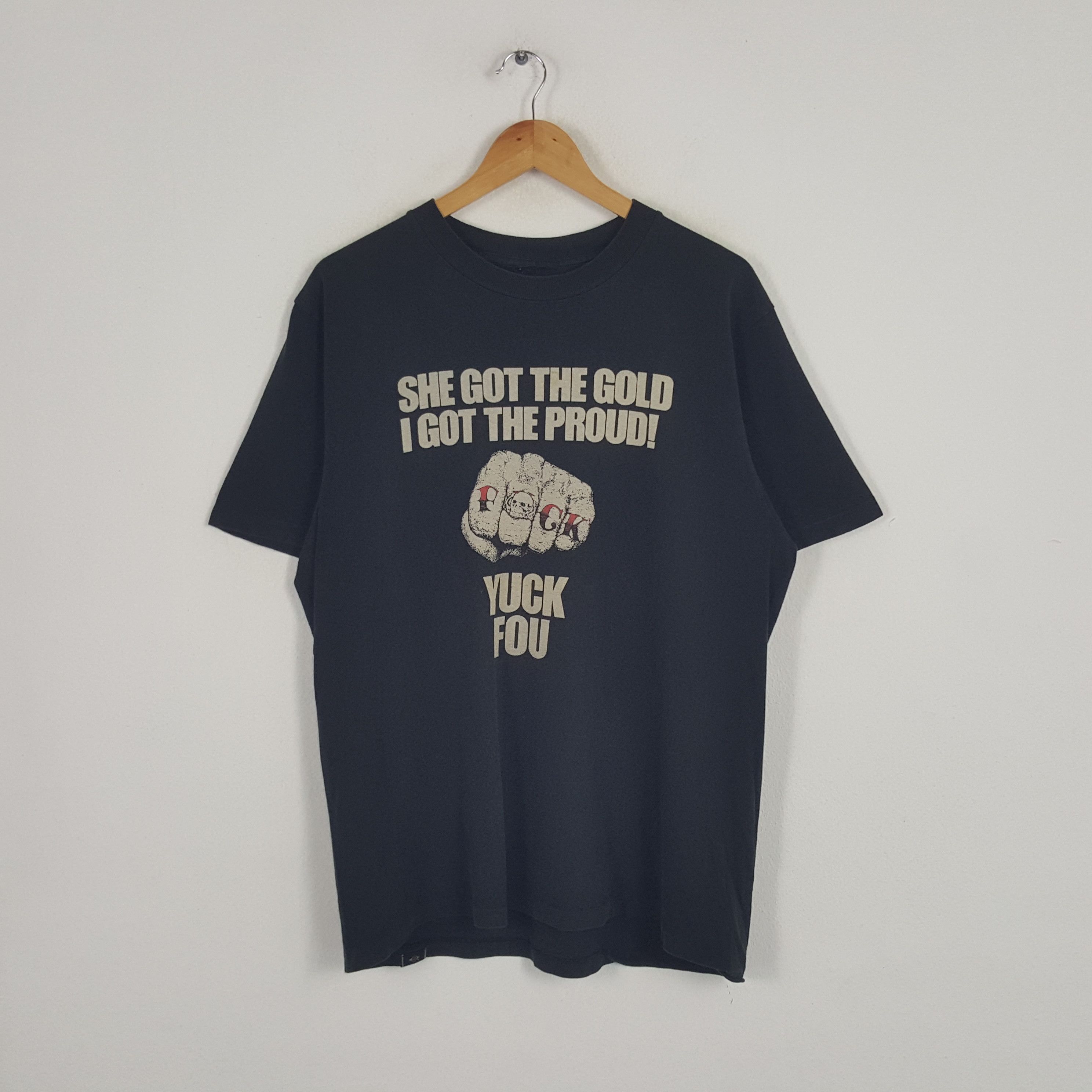 Hysteric Glamour × Japanese Brand × Vintage Vintage Hysteric Glamour Japanese Brand Parody Tshirt Size US L / EU 52-54 / 3 - 1 Thumbnail