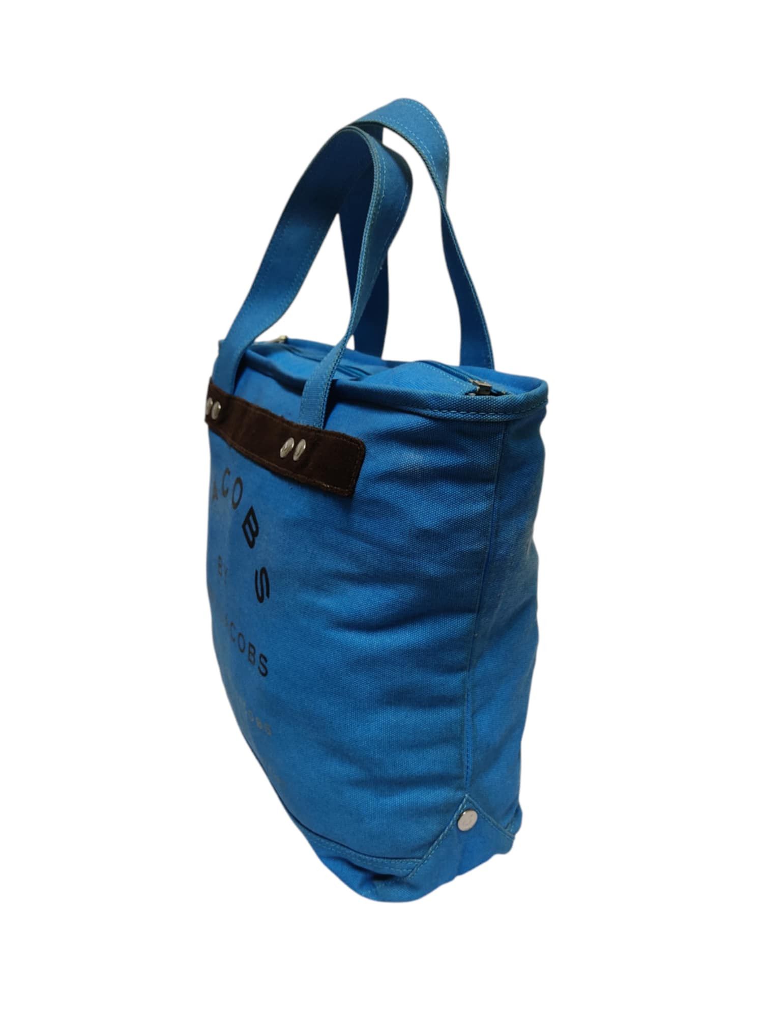 Canvas × Marc Jacobs MARC JACOBS BLUE CANVAS FRONT PATTERN SHOULDER BAG Size ONE SIZE - 2 Thumbnail